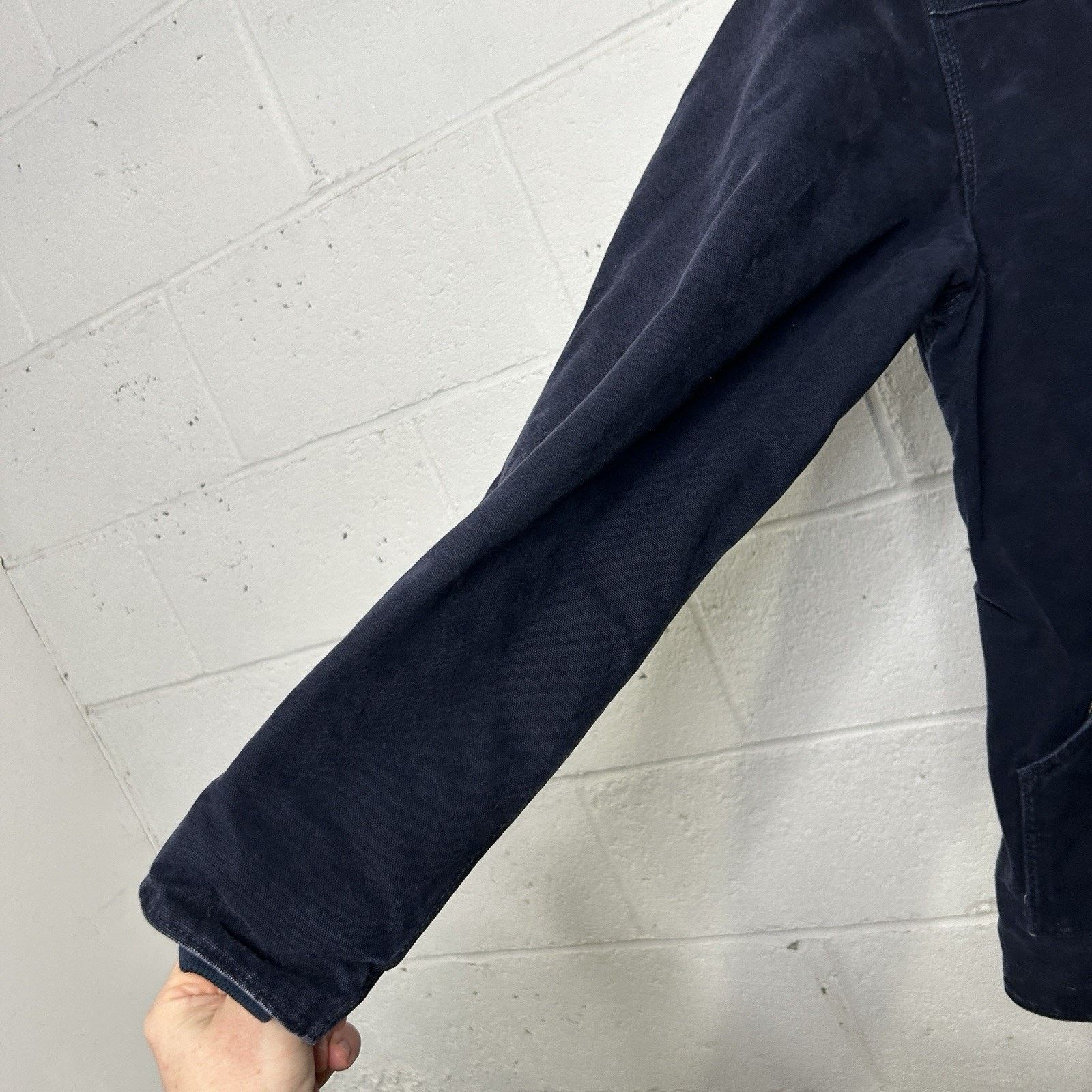 Carhartt Y2K Carhartt Sherpa-Lined Ridge Coat “Midnight Blue” Size US S / EU 44-46 / 1 - 7 Thumbnail