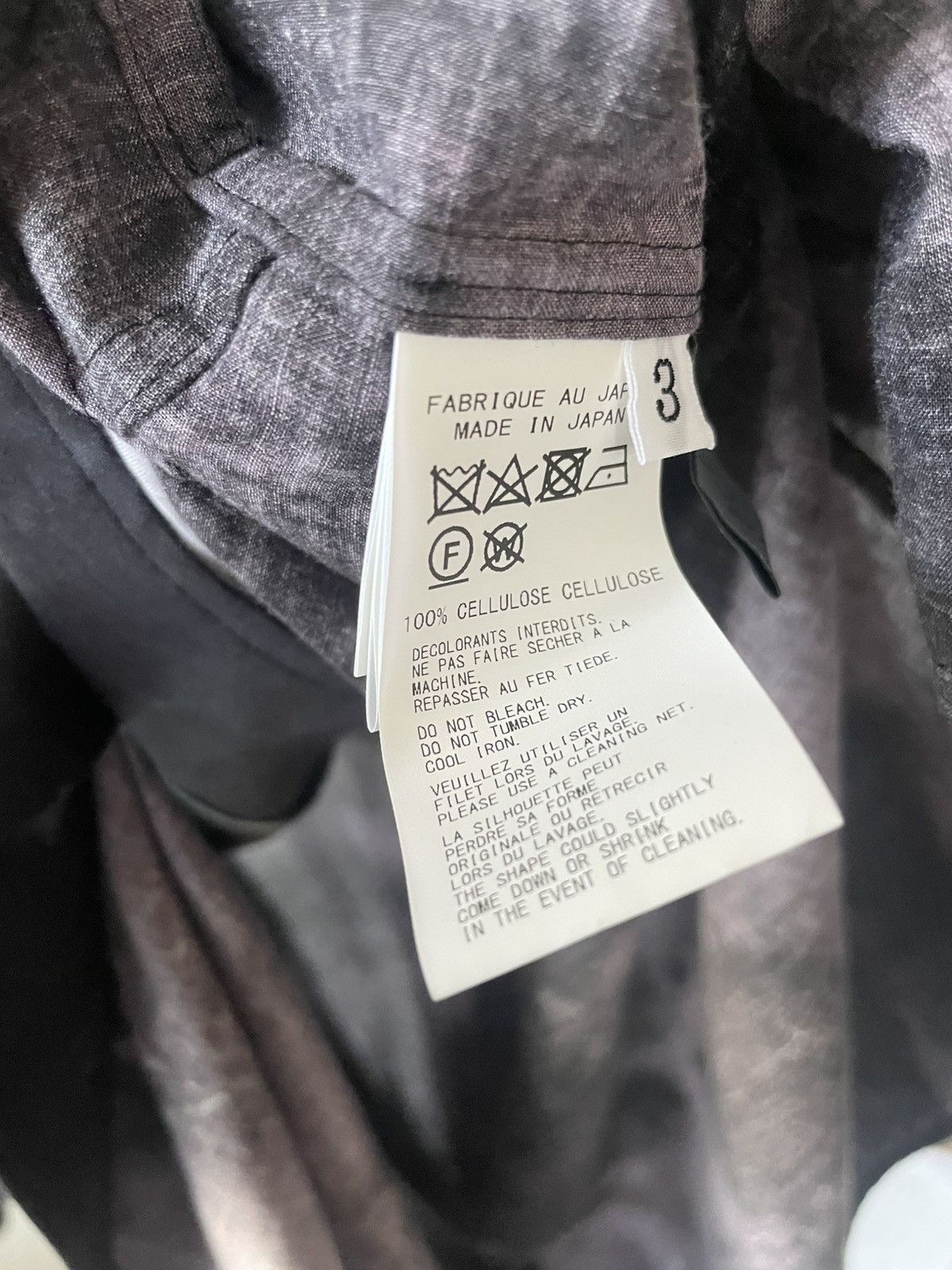 Yohji Yamamoto Pour Homme 25SS Shirt Size US L / EU 52-54 / 3 - 6 Thumbnail