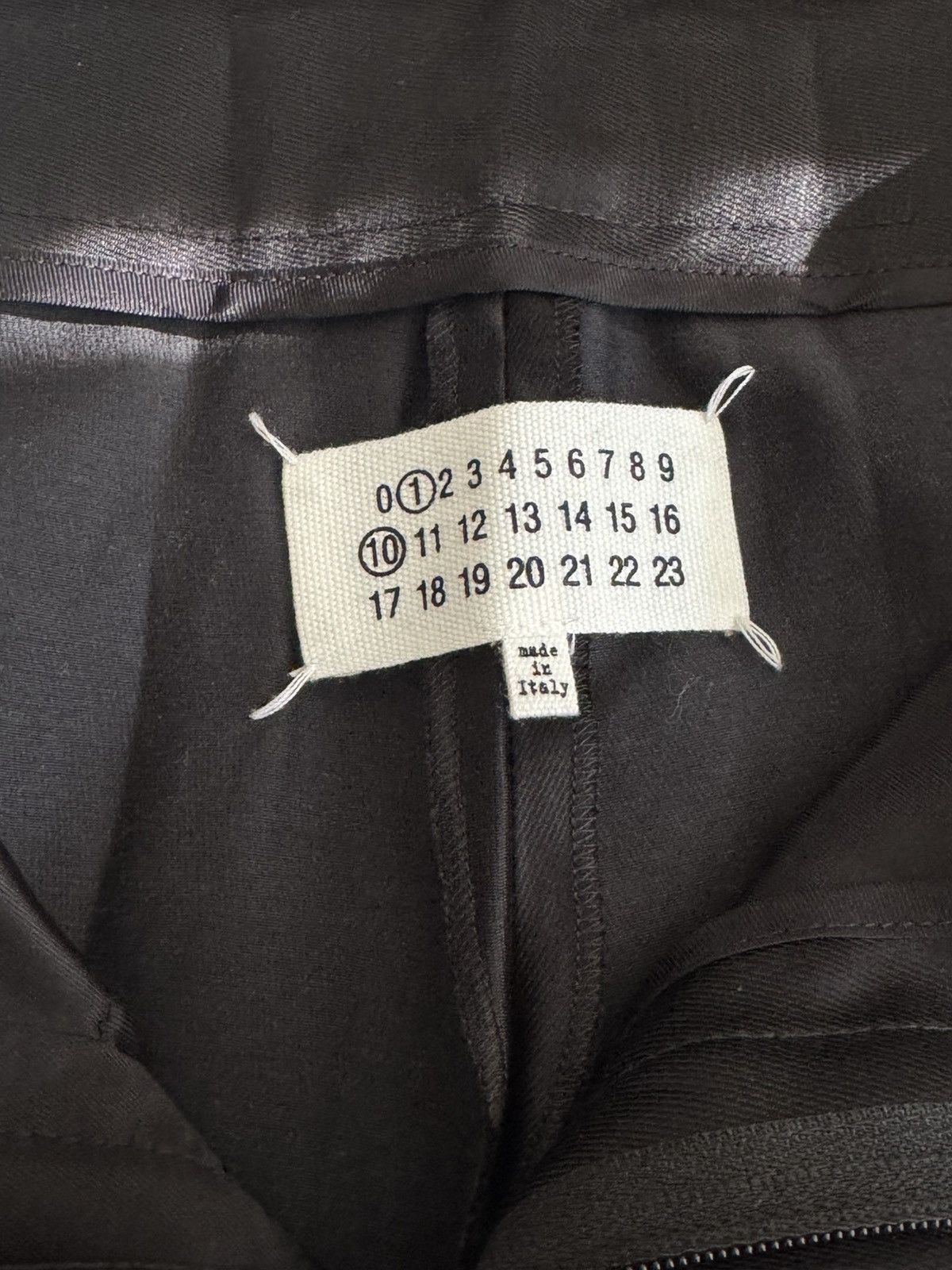 Maison Margiela MM Mikado Wide-Leg Pants Size 27" / US 4 / IT 40 - 2 Thumbnail