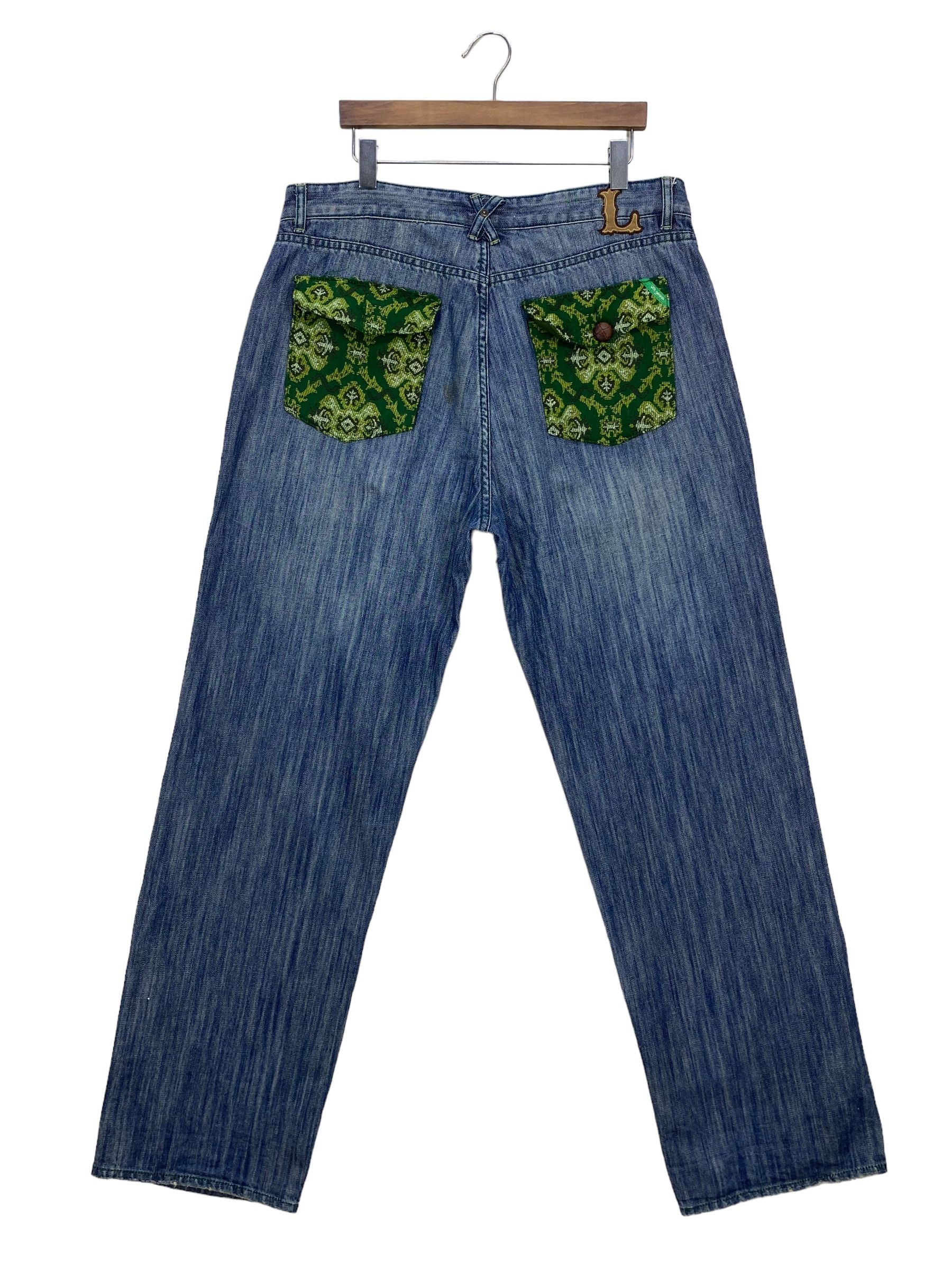 image of Lrg Jeans Distressed Jeans Faded Jeans in Blue, Men's (Size 37)