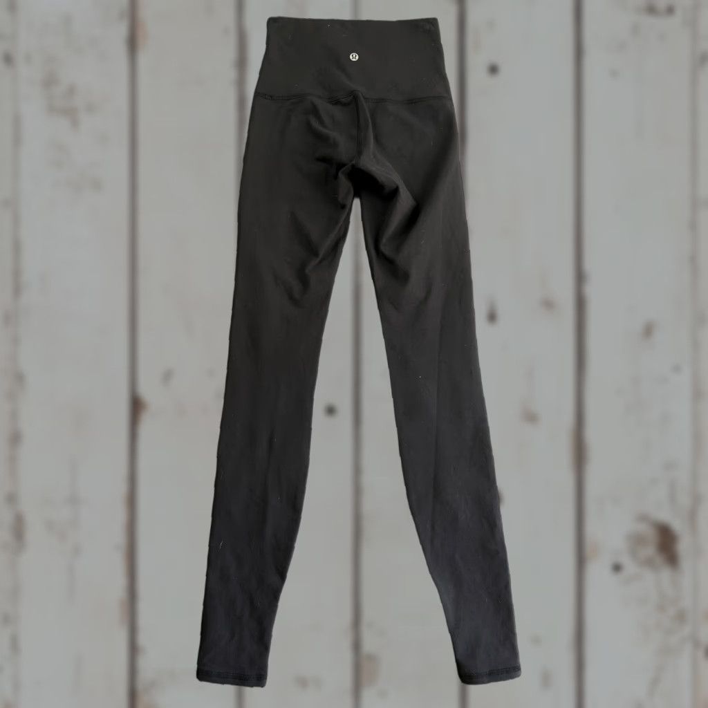 Lululemon Lululemon High Times Tight Yoga Pants Black Moto 30” Size 4 T30416 FAST SHIPPING Size 27" / US 4 / IT 40 - 1 Thumbnail