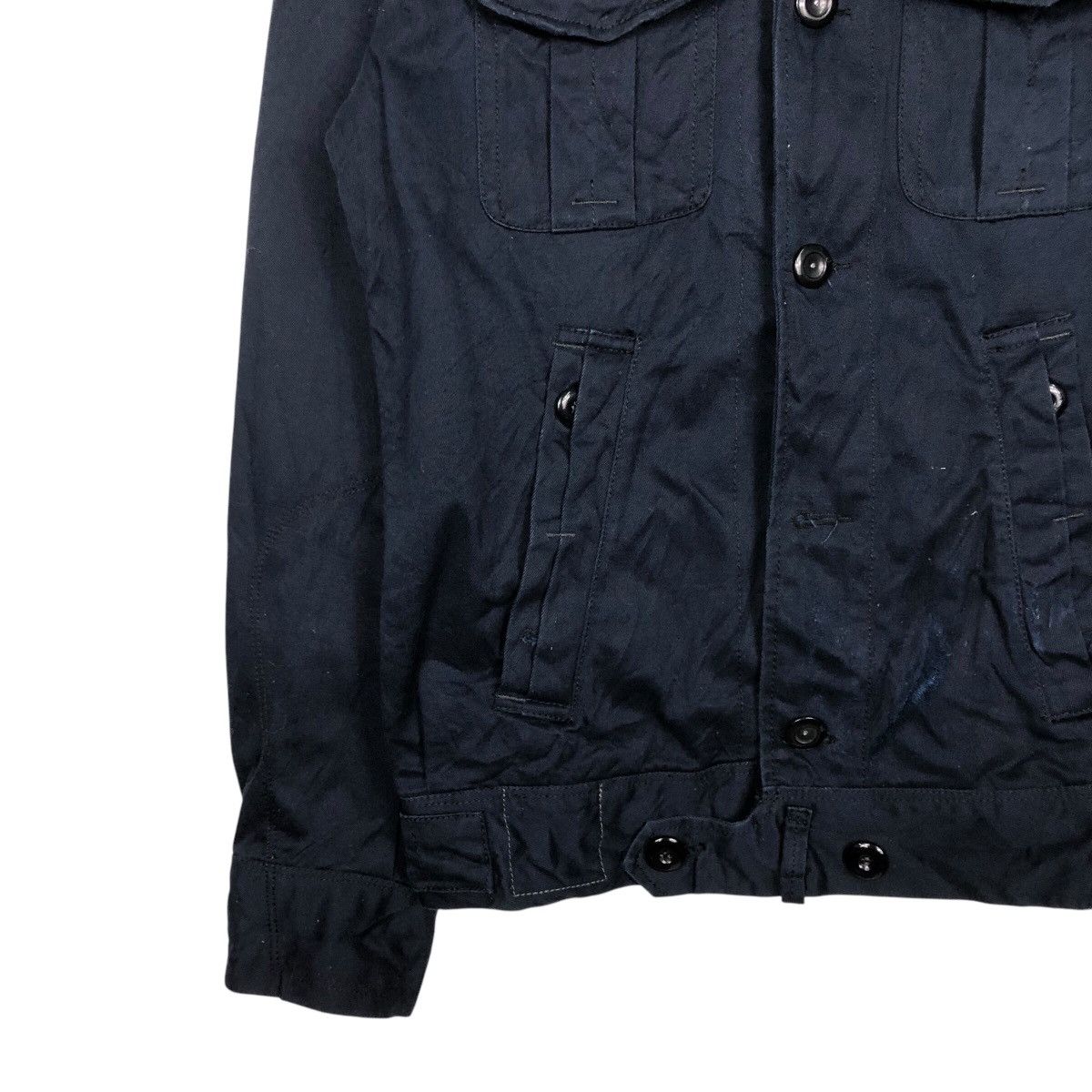 G-Star 📌Vintage Biker Jacket G Star Raw Multi Pocket Bondage Style Size US S / EU 44-46 / 1 - 5 Thumbnail