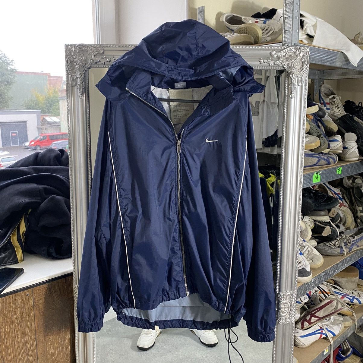 Nike Vintage Nike Track Jacket Striped Mini Swoosh 00s Y2K Size US L / EU 52-54 / 3 - 1 Thumbnail