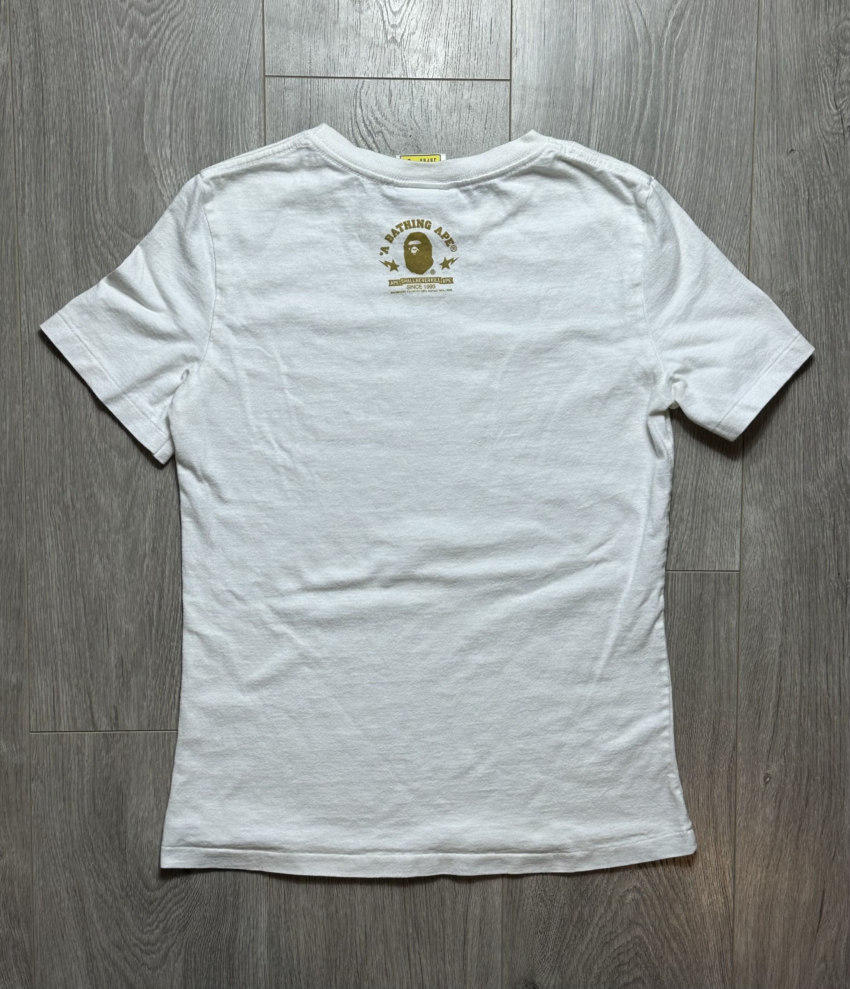 Bape × Vintage Bathing Ape Baby Milo A to Z Shirt Size Medium Preowned Size S / US 4 / IT 40 - 2 Thumbnail