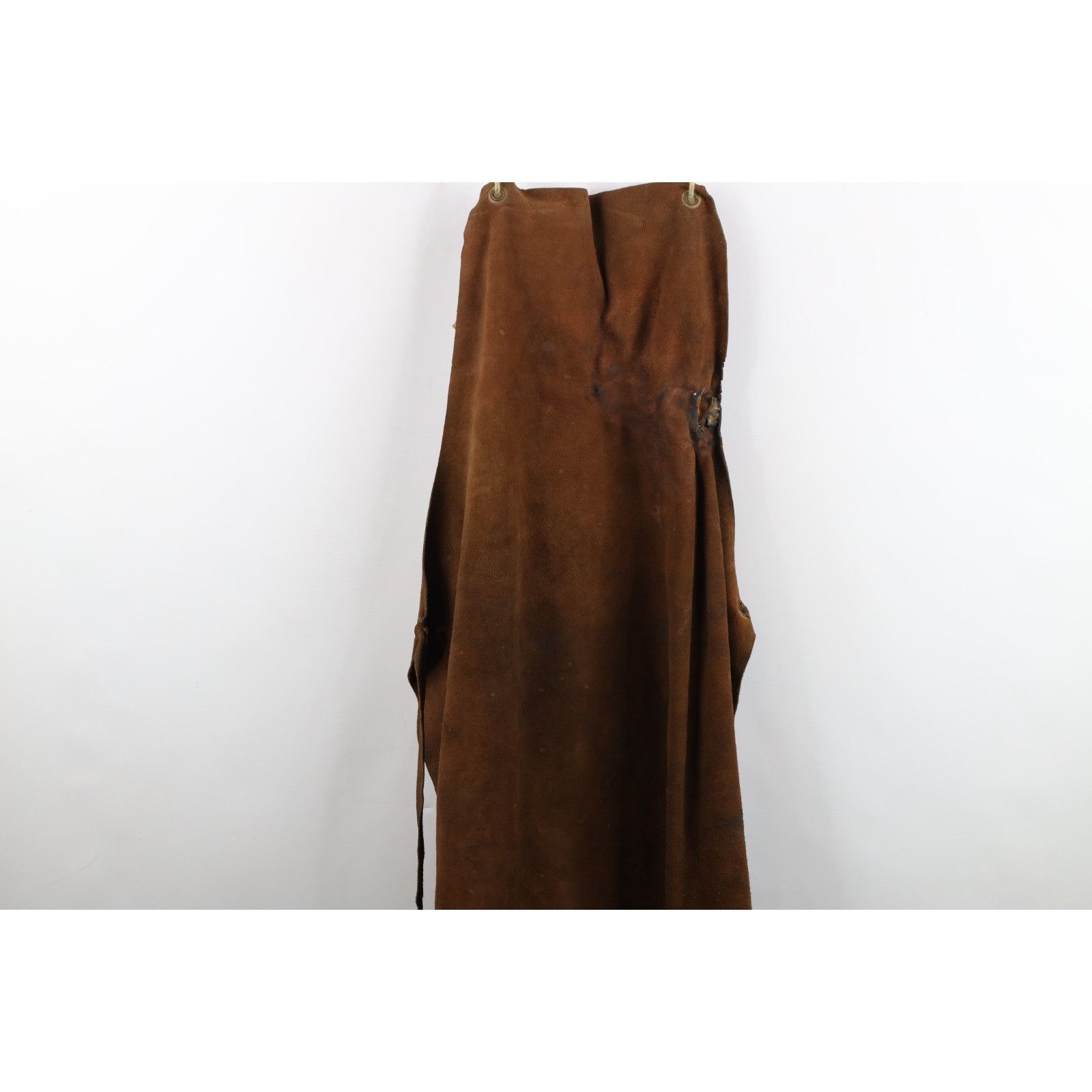 Vintage Vintage 70s Streetwear Distressed Suede Welders Apron Size US L / EU 52-54 / 3 - 16 Thumbnail