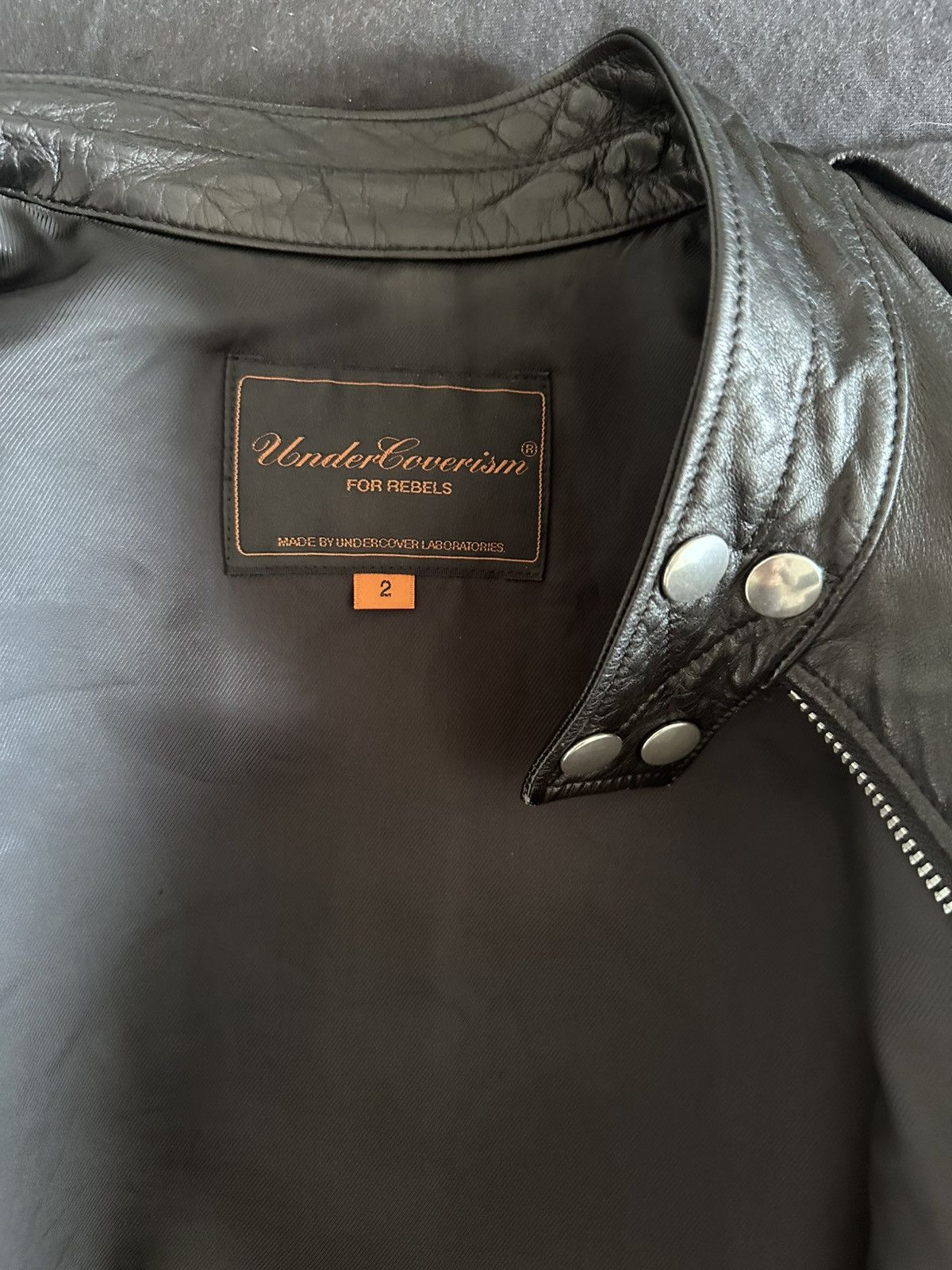 Undercover Undercoverism FW07 D-Ring Leather Jacket Size US M / EU 48-50 / 2 - 4 Thumbnail