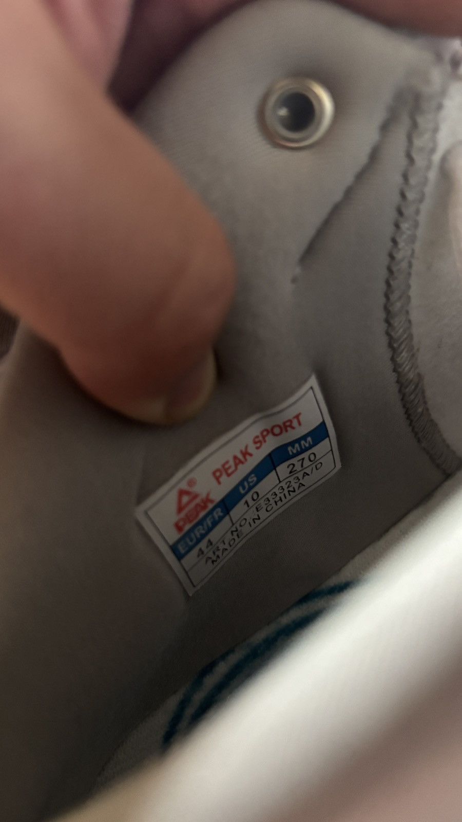 Peak Performance PEAK Tony Parker signature shoe LIGHTNING sz 10 Size US 10 / EU 43 - 11 Thumbnail