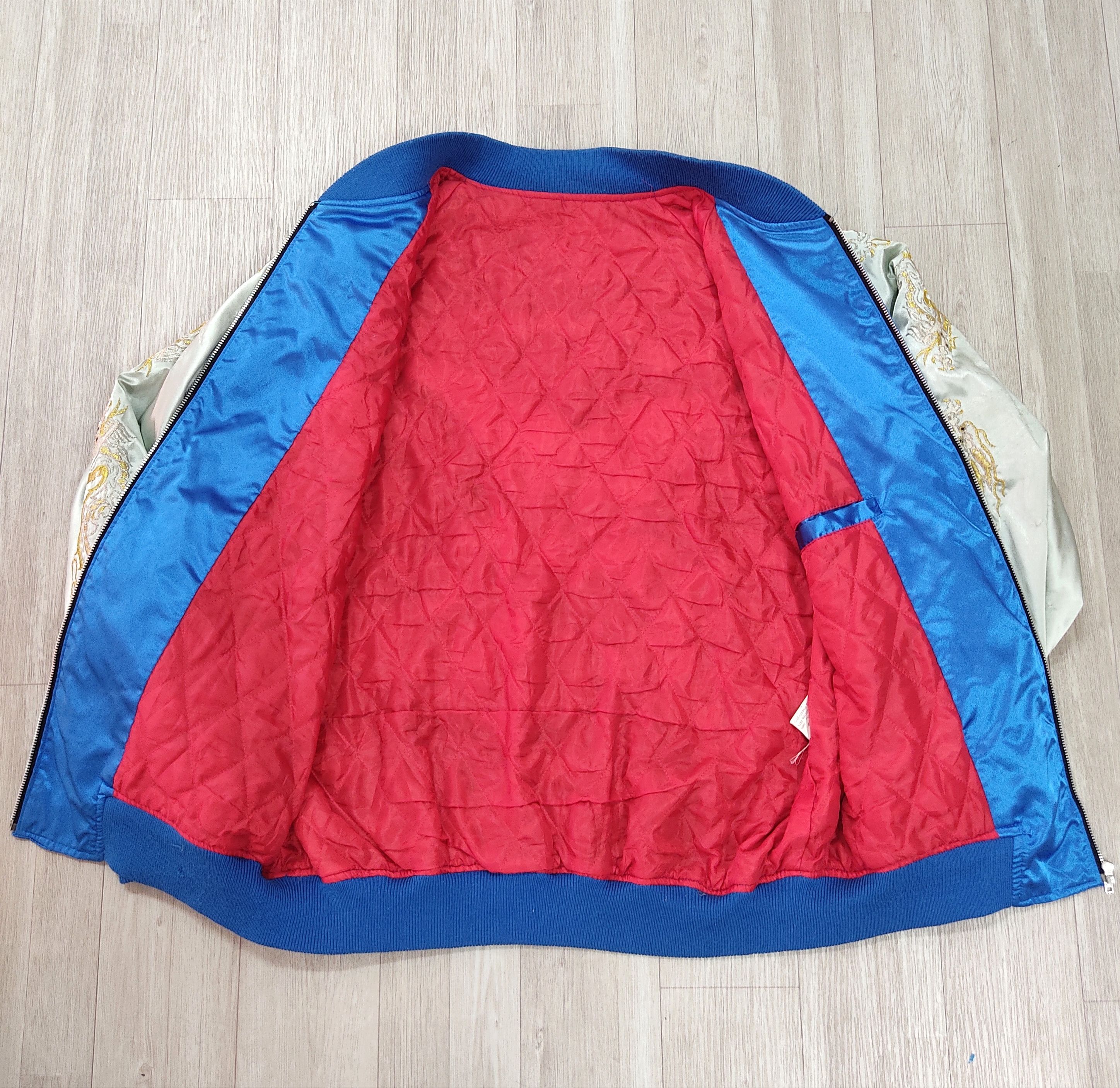 Hoshihime Vintage HOSHIHIME Embroidered Eagle Dragon Sukajan Jacket Size US XL / EU 56 / 4 - 15 Thumbnail