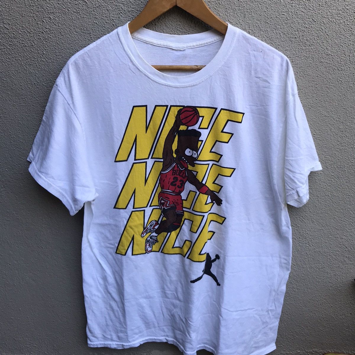 Cartoon Network × Vintage BART SIMPSONS jordan parody tee cartoons Size US L / EU 52-54 / 3 - 2 Thumbnail