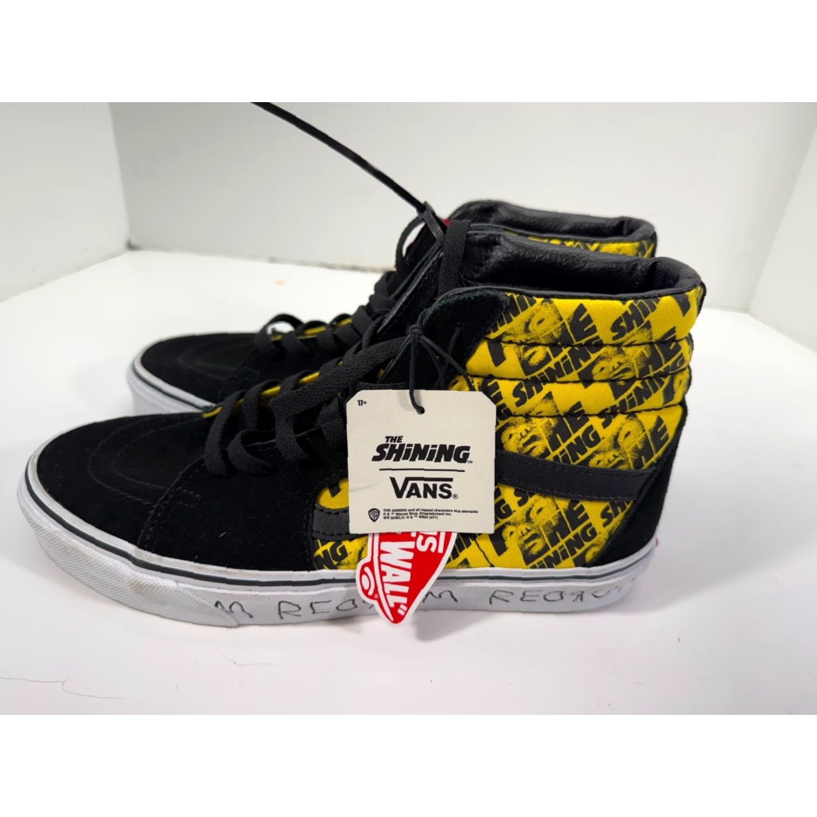 Vans VANS Sk8-Hi Horror Pack The Shining Athletic Sneakers Mens 9 Black Yellow NWT Size US 9 / EU 42 - 4 Thumbnail