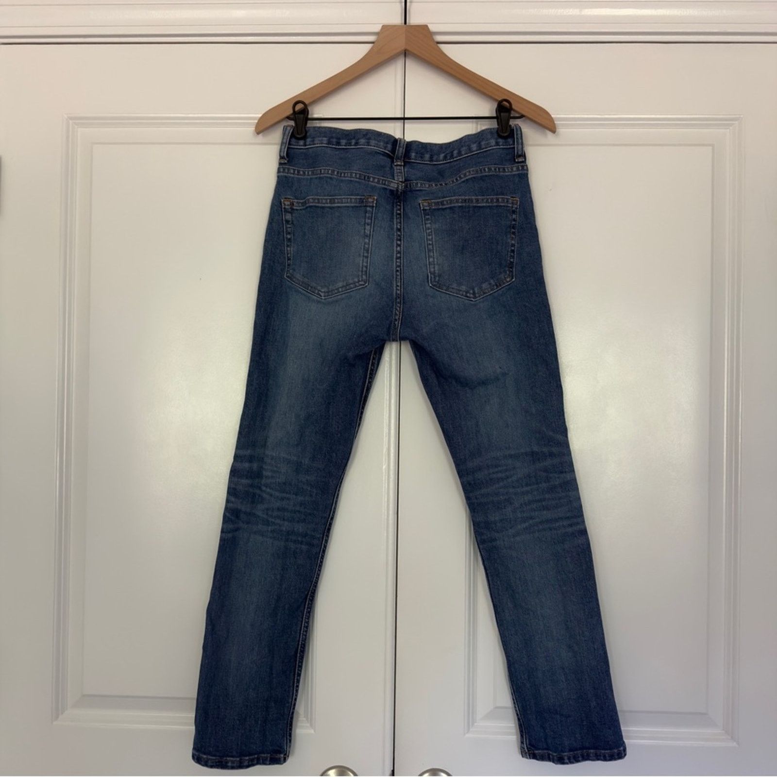 Everlane Everlane medium Wash jeans 5-pocket belt loops casual cotton Size 26" / US 2 / IT 38 - 2 Thumbnail