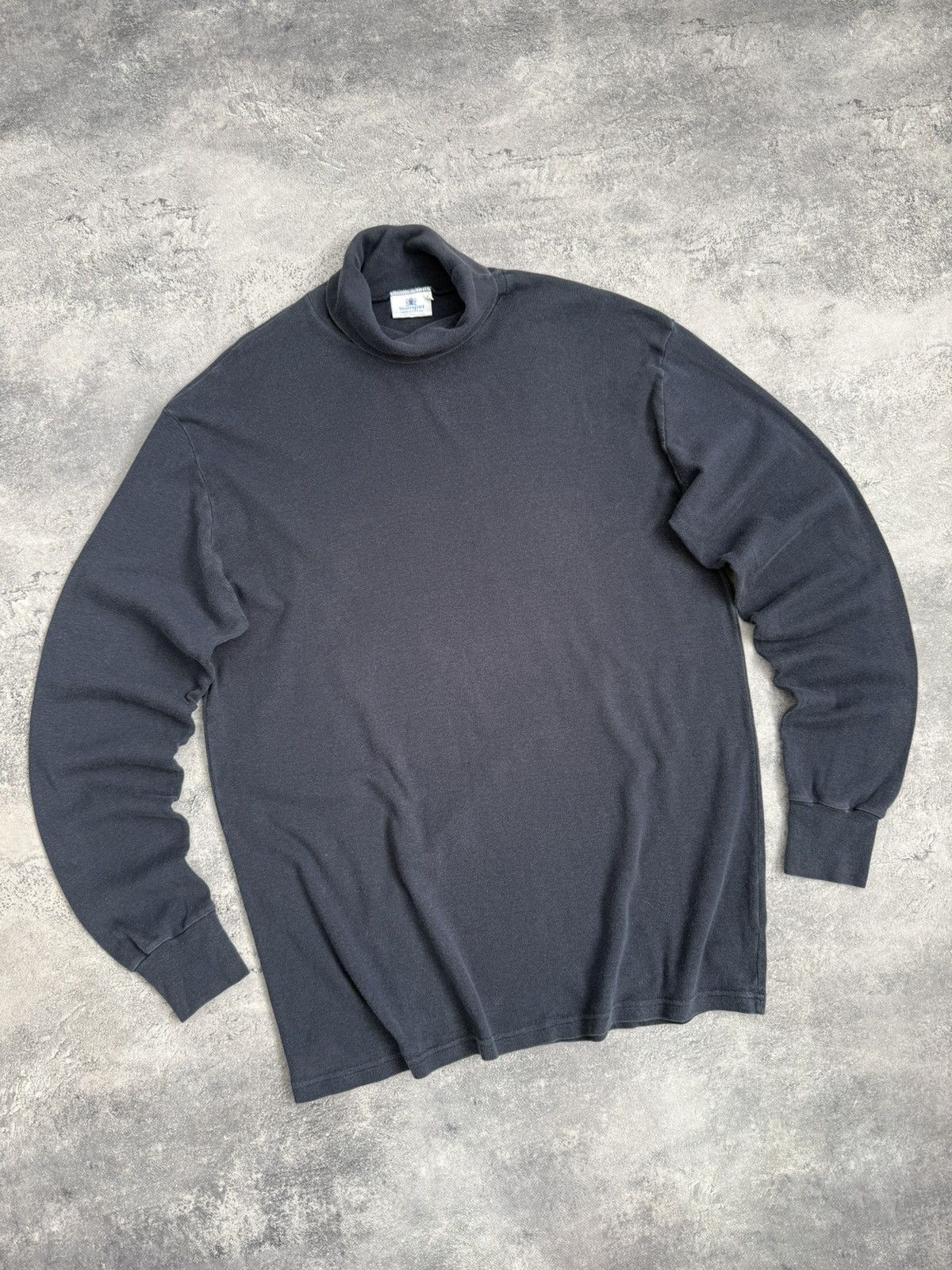 Sunspel Sunspel Vintage Turtleneck Long Sleeve Tee Made In England Size US L / EU 52-54 / 3 - 4 Thumbnail