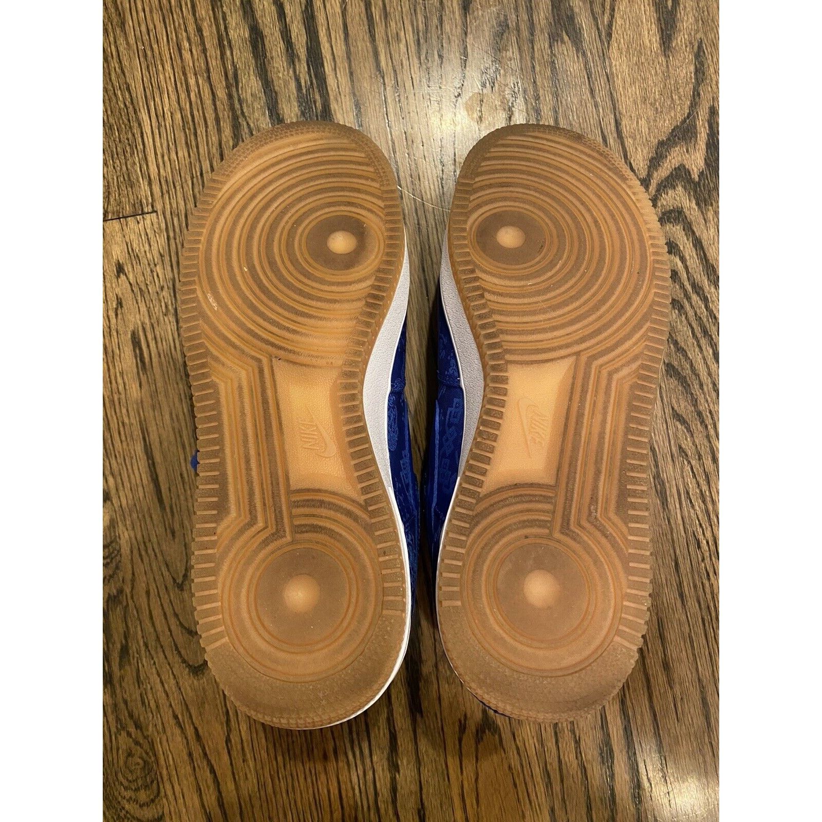 Nike Nike Air Force 1 Premium x CLOT Royal Silk Blue Size US 10 / EU 43 - 8 Thumbnail
