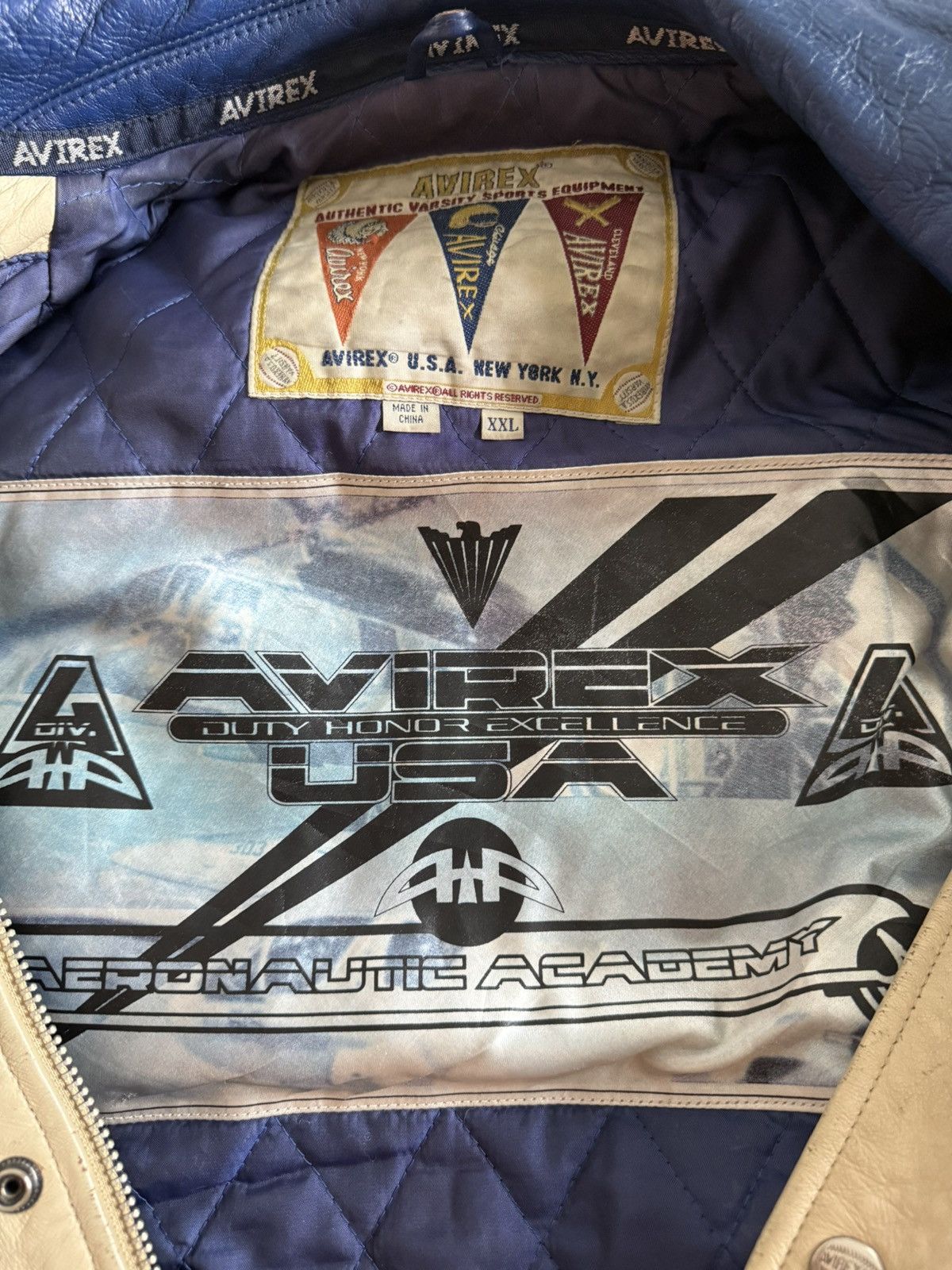 Avirex AVIREX AERONAUTIC ACADEMY JACKET Size US XXL / EU 58 / 5 - 3 Thumbnail