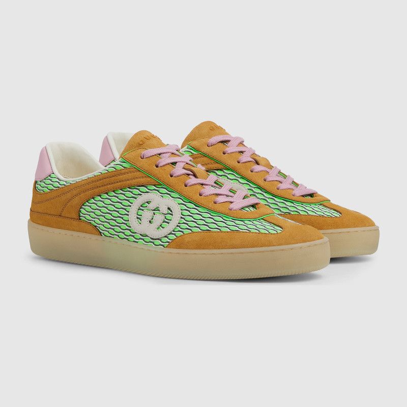 Gucci o1loc1c0326 832463 Men's G75 Sneakers in Multicolor Size US 6.5 / EU 39-40 - 3 Thumbnail