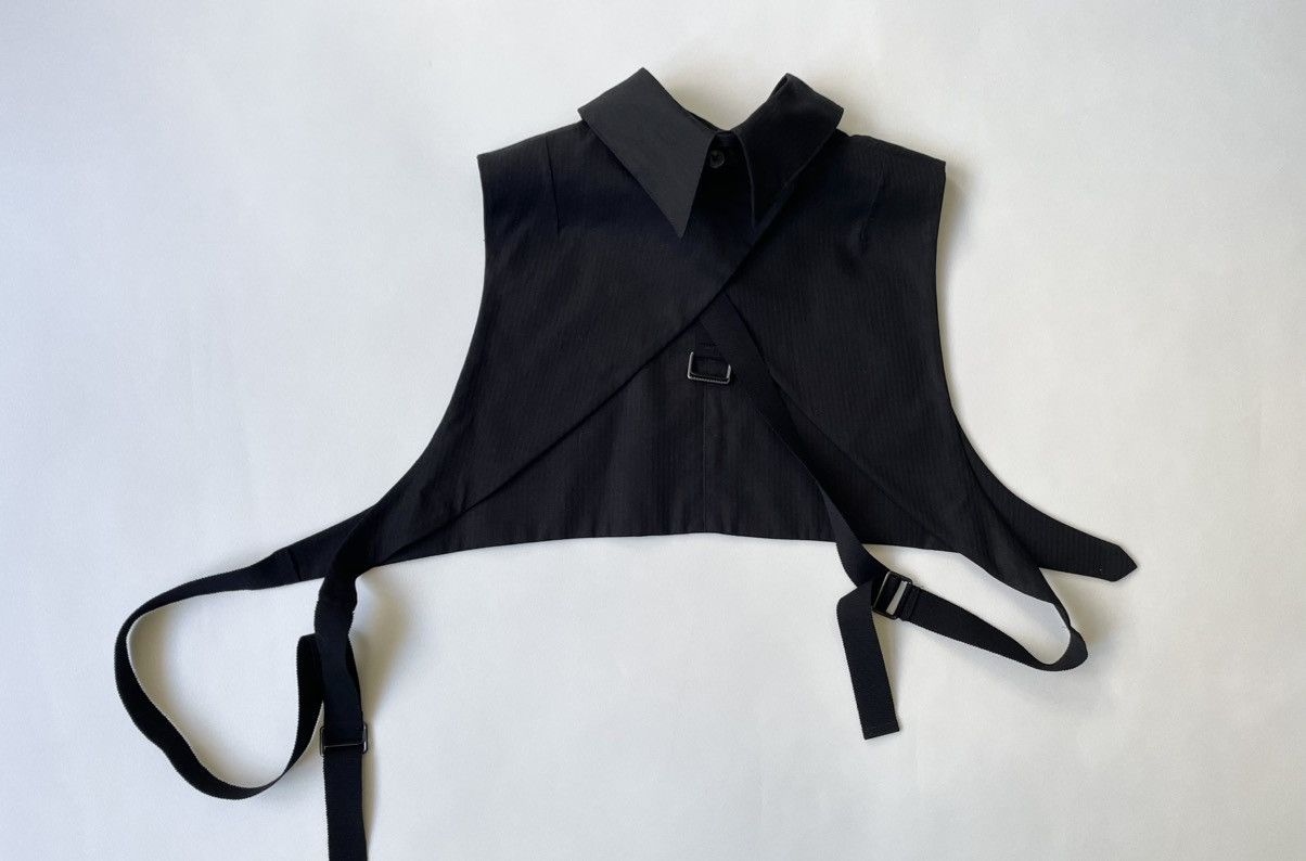 Ann Demeulemeester Bondage Strap Bib Shirt Size M / US 6-8 / IT 42-44 - 11 Thumbnail