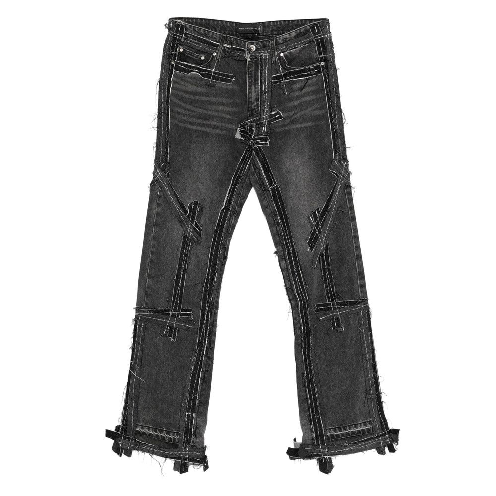 Who Decides War Who Decides War GREY Denim - Regular & Straight-Leg Jeans Size US 36 / EU 52 - 1 Thumbnail