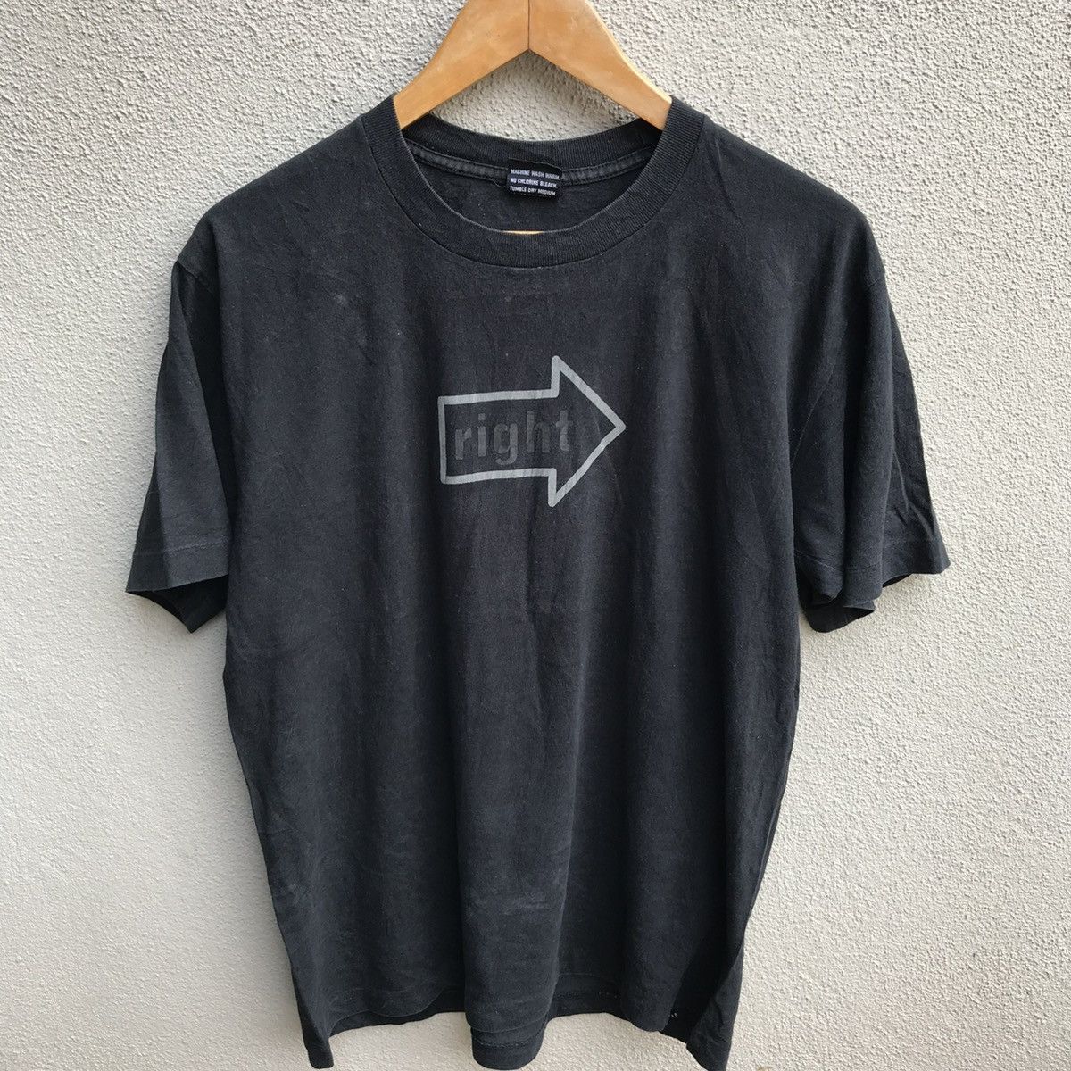 Vintage Vintage CG DESIGN nyc Right symbol tee Size US M / EU 48-50 / 2 - 2 Thumbnail