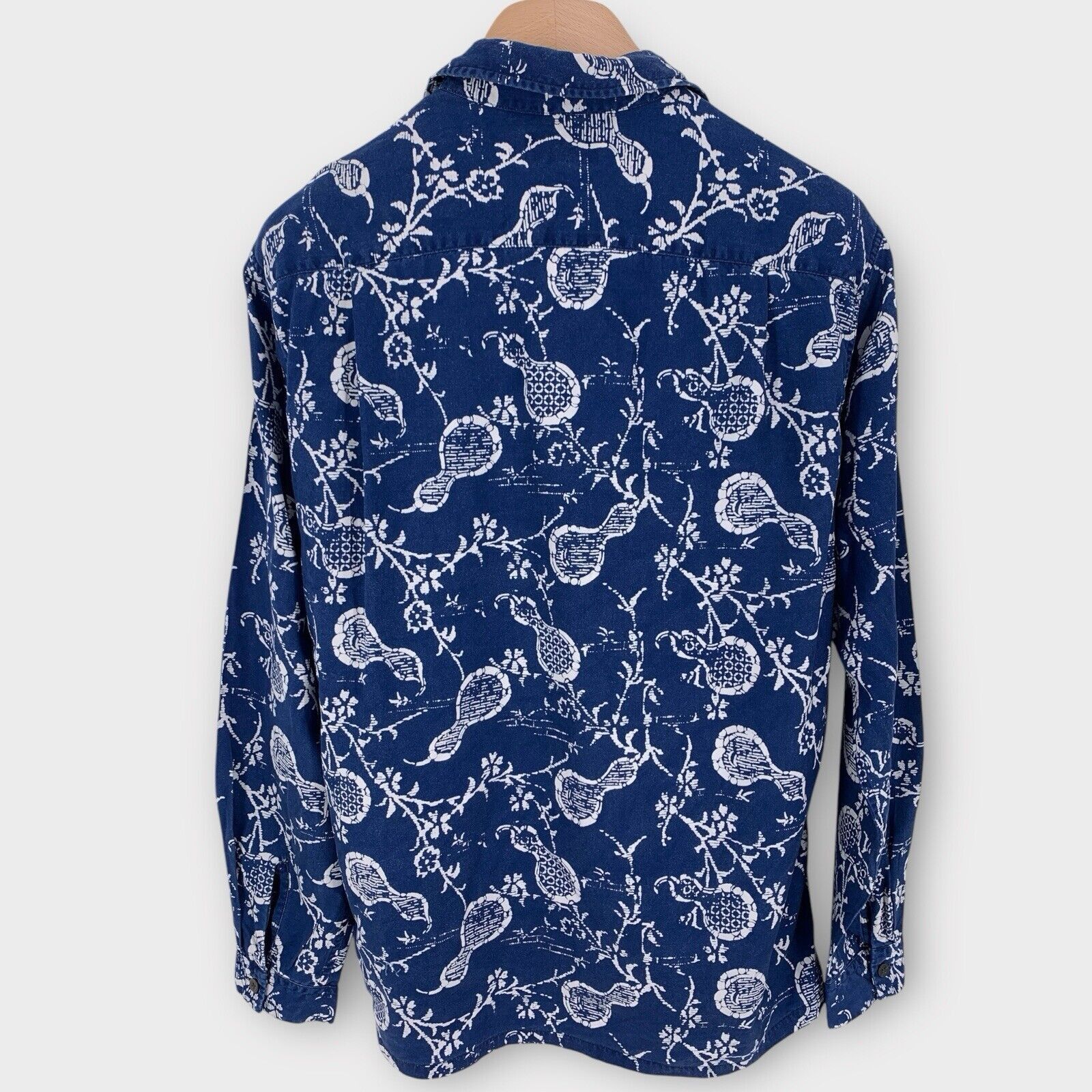 Okura OKURA Japan Indigo Dyed Button Front Blue XL Size US XL / EU 56 / 4 - 2 Thumbnail
