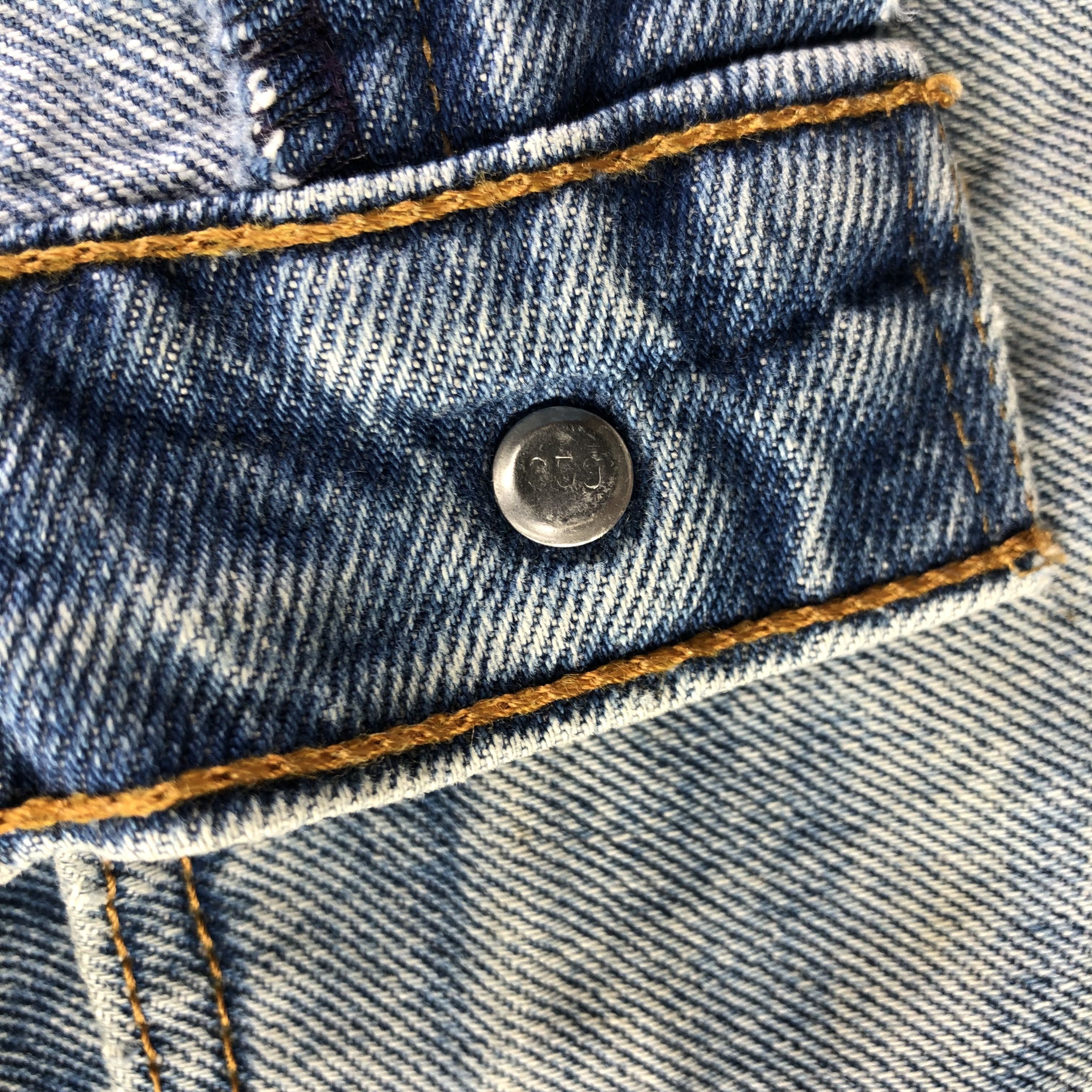 Levi's 90s Vintage Blue Wash Levis 515 Jeans-J3634 Size US 33 - 10 Thumbnail