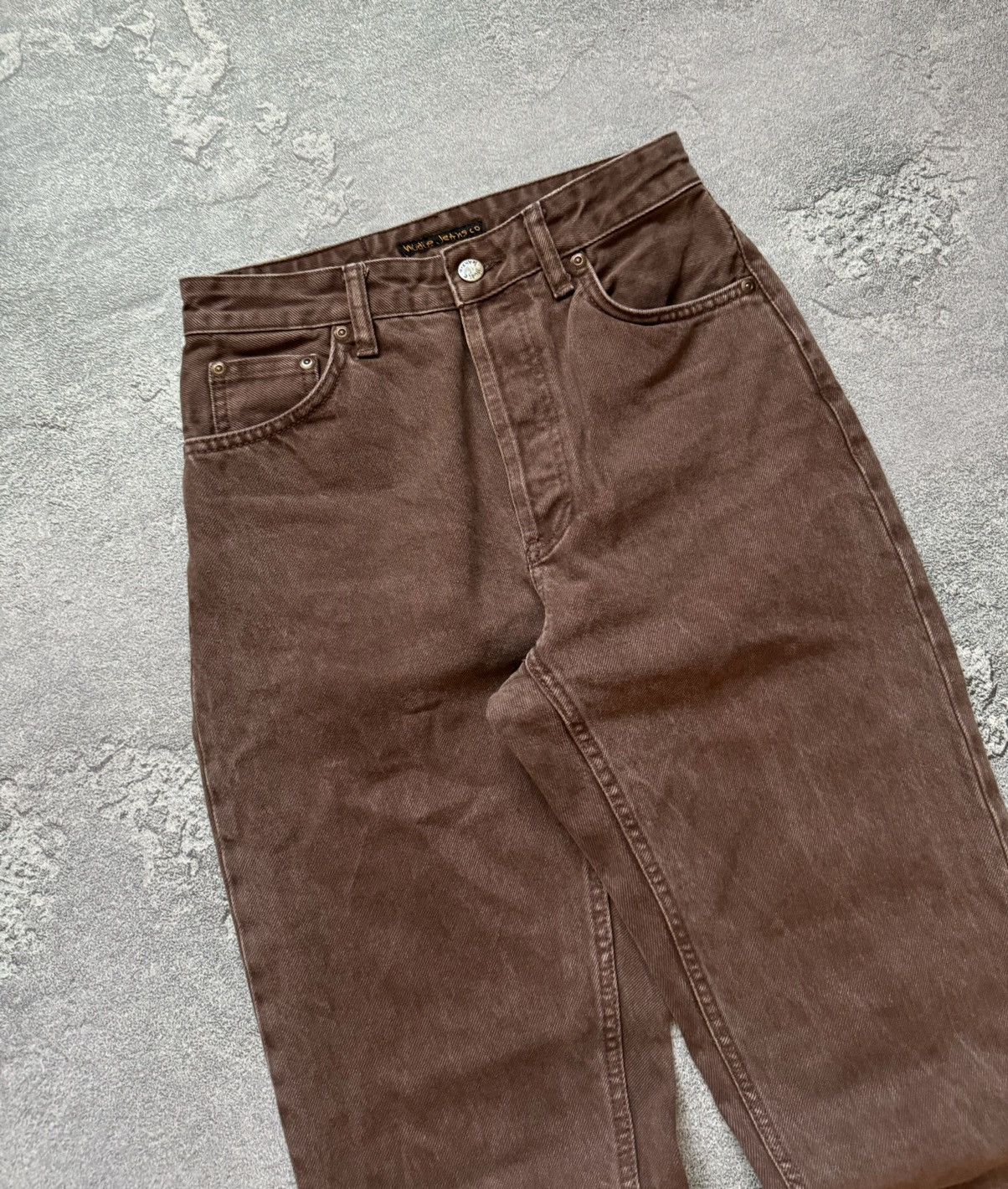 Nudie Jeans × Vintage Nudie jeans Co 27/28 breezy Britt cinnamon pant denim chino Size 27" / US 4 / IT 40 - 13 Thumbnail