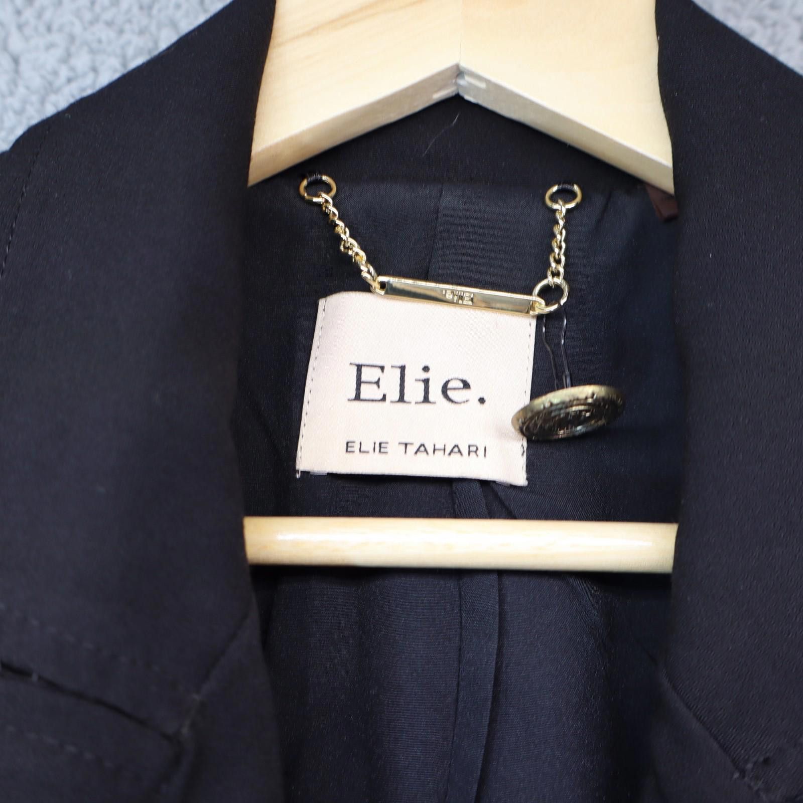 Elie Tahari Elie Tahari Blazer Size 8 Jacket Black Office Button Repair Size M / US 6-8 / IT 42-44 - 2 Thumbnail