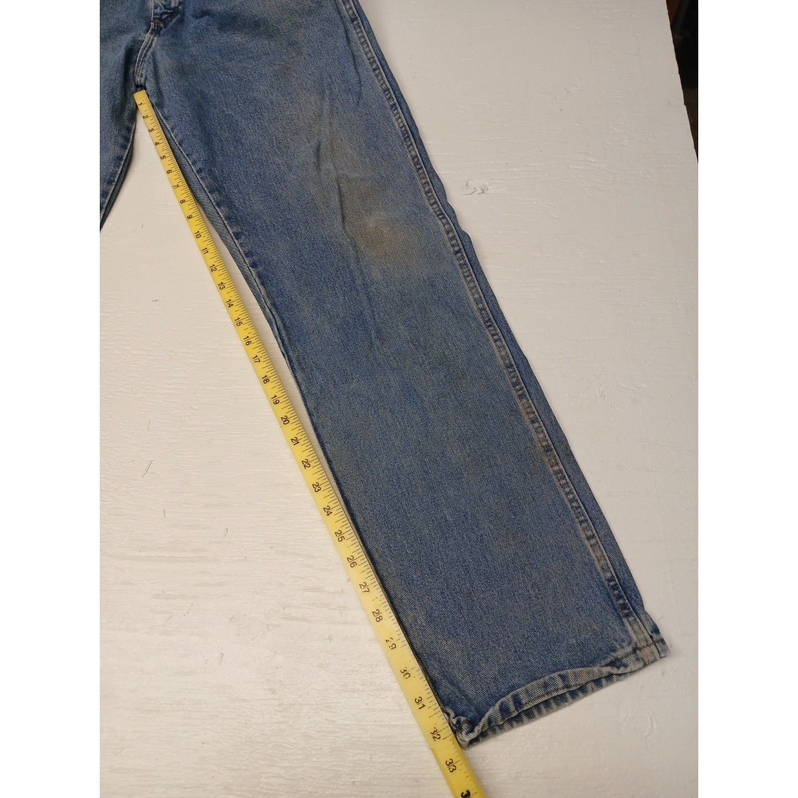 Other Unifirst Men's Blue Denim (38x34) Comfort Straight Jeans Size US 38 / EU 54 - 3 Thumbnail