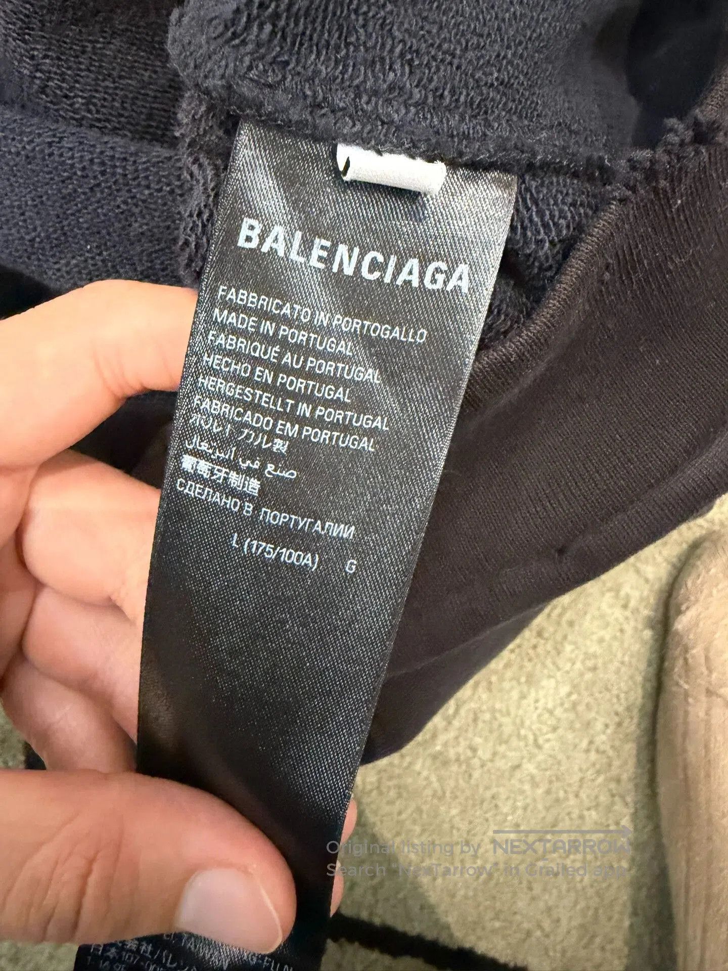 Balenciaga Balenciaga Distressed Hoodie for Unisex. Size US M / EU 48-50 / 2 - 4 Thumbnail