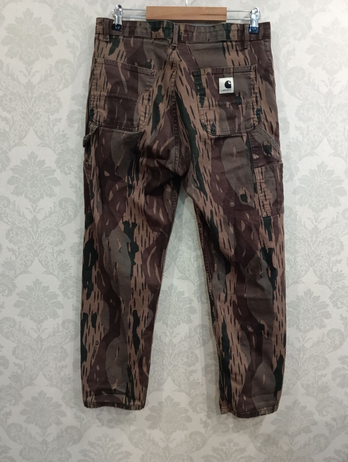 Carhartt Carhartt Womens Pierce Pants Brown Camo Unite Size 28" / US 6 / IT 42 - 4 Thumbnail