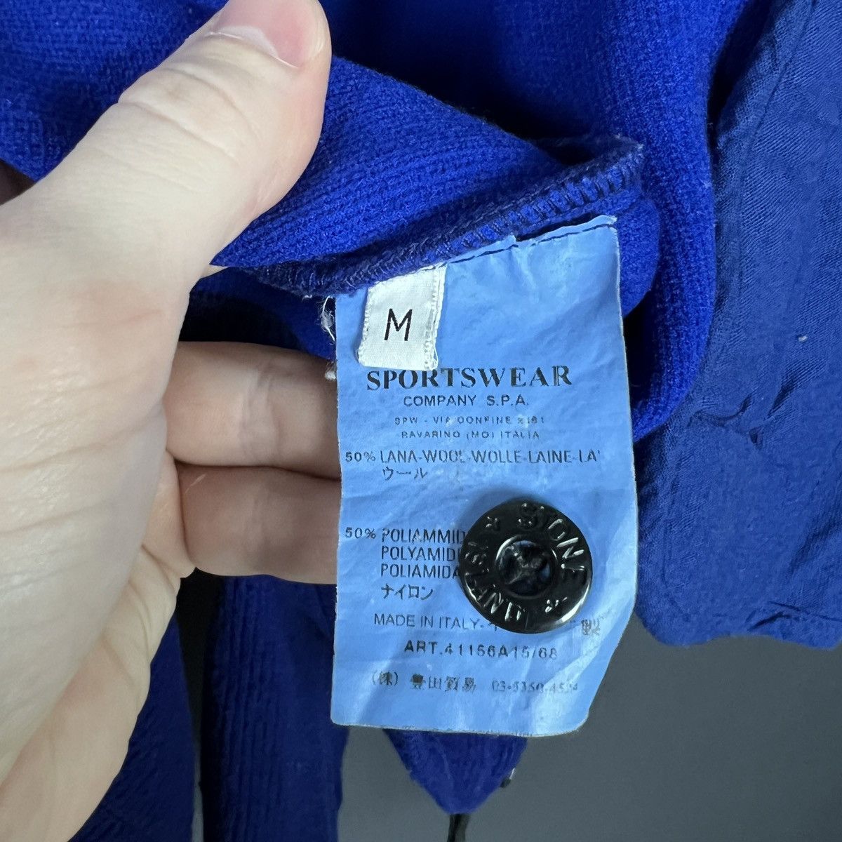 Vintage Vintage Stone Island archival rare men’s zip sweater size ML Size US M / EU 48-50 / 2 - 18 Thumbnail