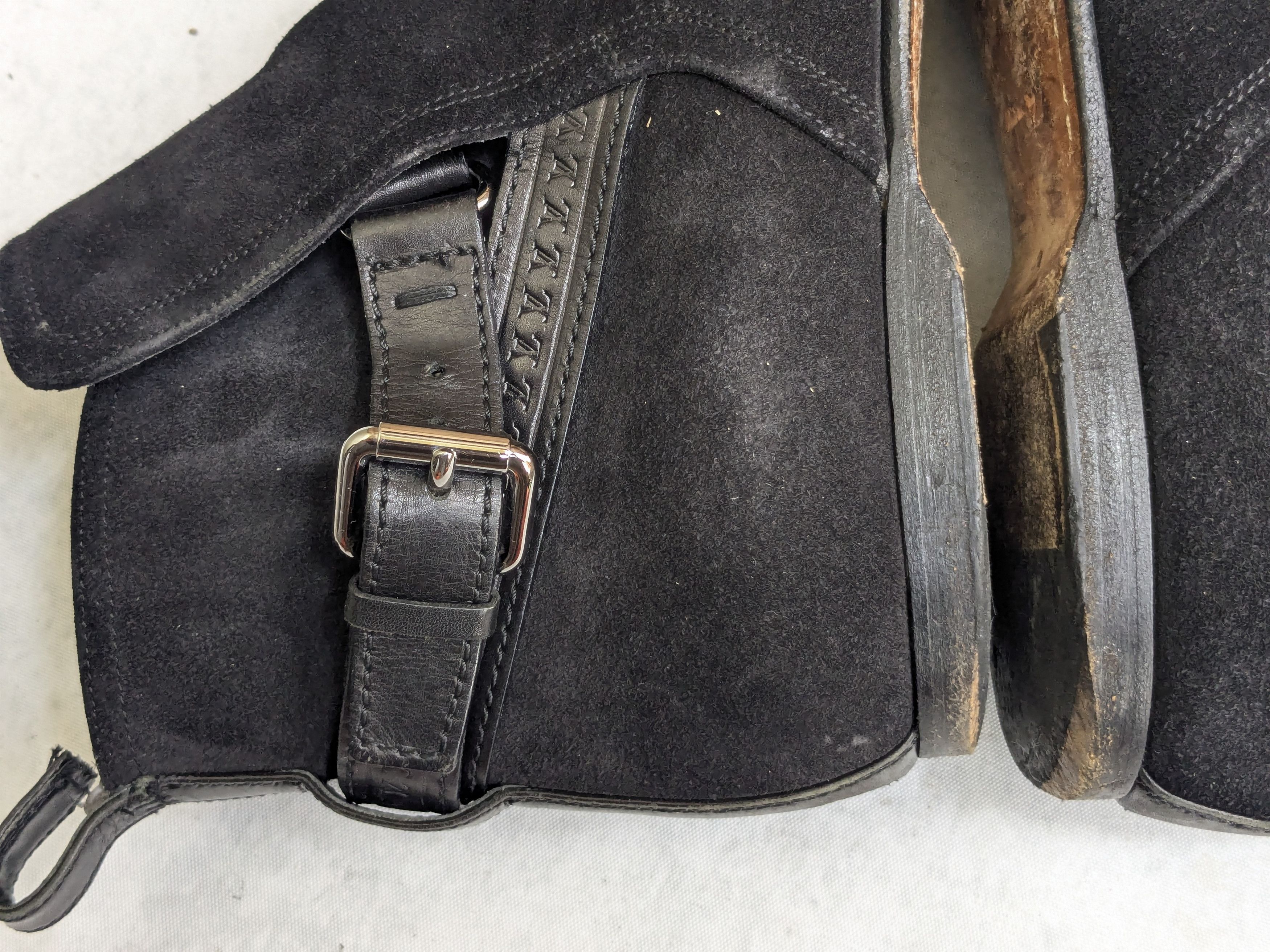 Louis Vuitton Louis Vuitton Jodhpur Boots Black Leather 8 Suede Buckle Size US 8 / EU 41 - 11 Thumbnail