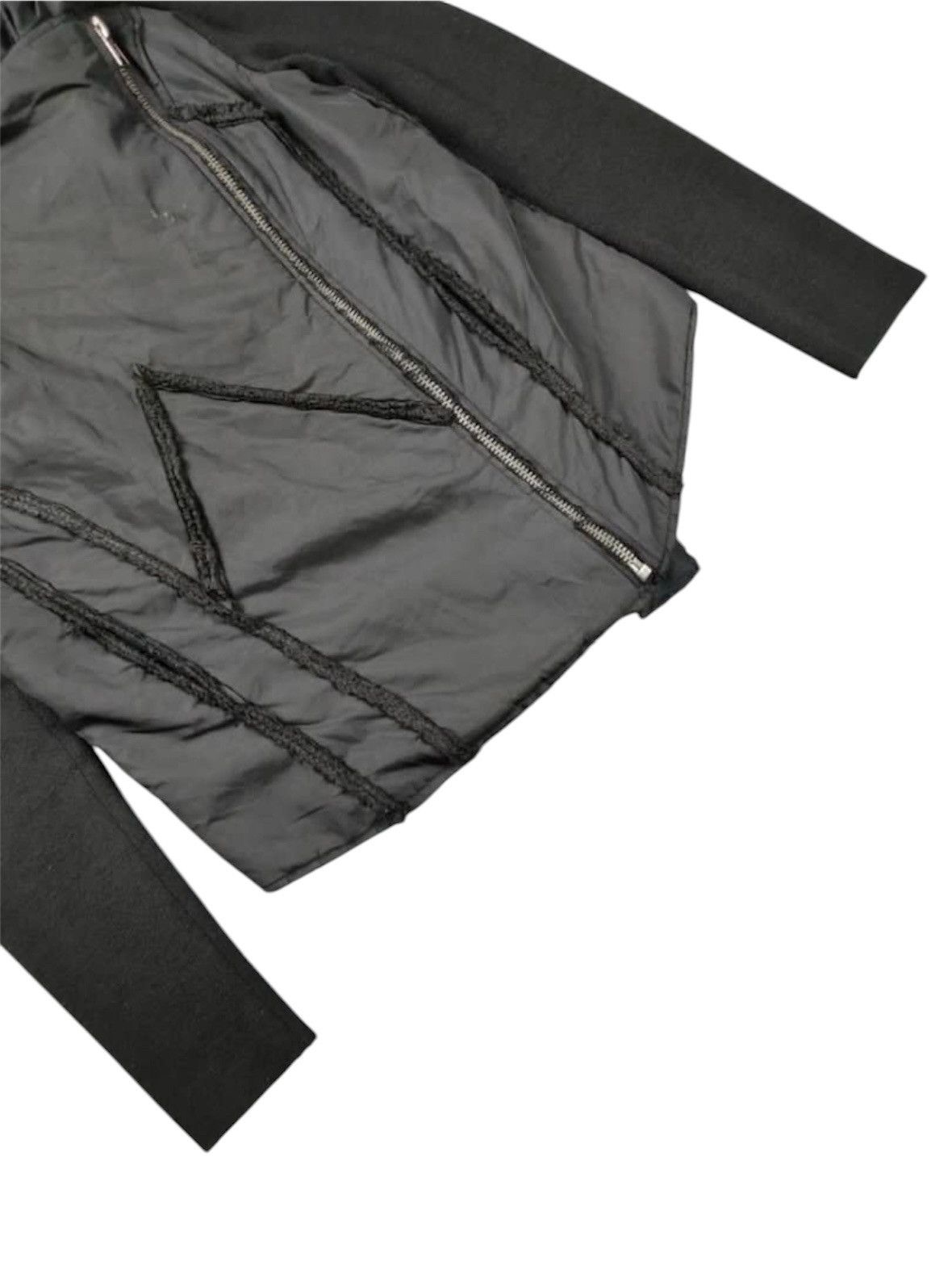 Helmut Lang Archival - Helmut Lang Asymmetrical Distressed Jacket Size US XXS / EU 40 - 4 Thumbnail