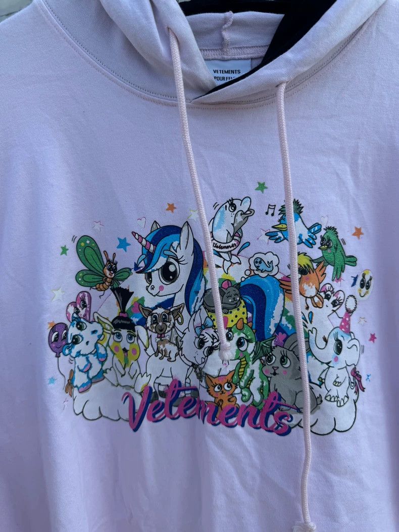 Vetements Vetements 19fw My Little Pony Mask hoodie 2501-Nextarrow Size US S / EU 44-46 / 1 - 3 Thumbnail