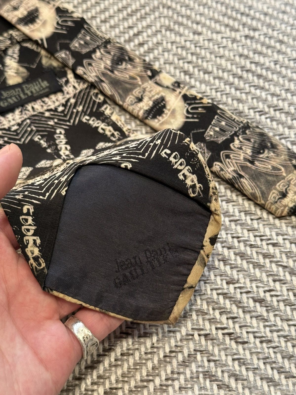 Jean Paul Gaultier Jean Paul Gaultier Vintage Tie Size ONE SIZE - 6 Thumbnail