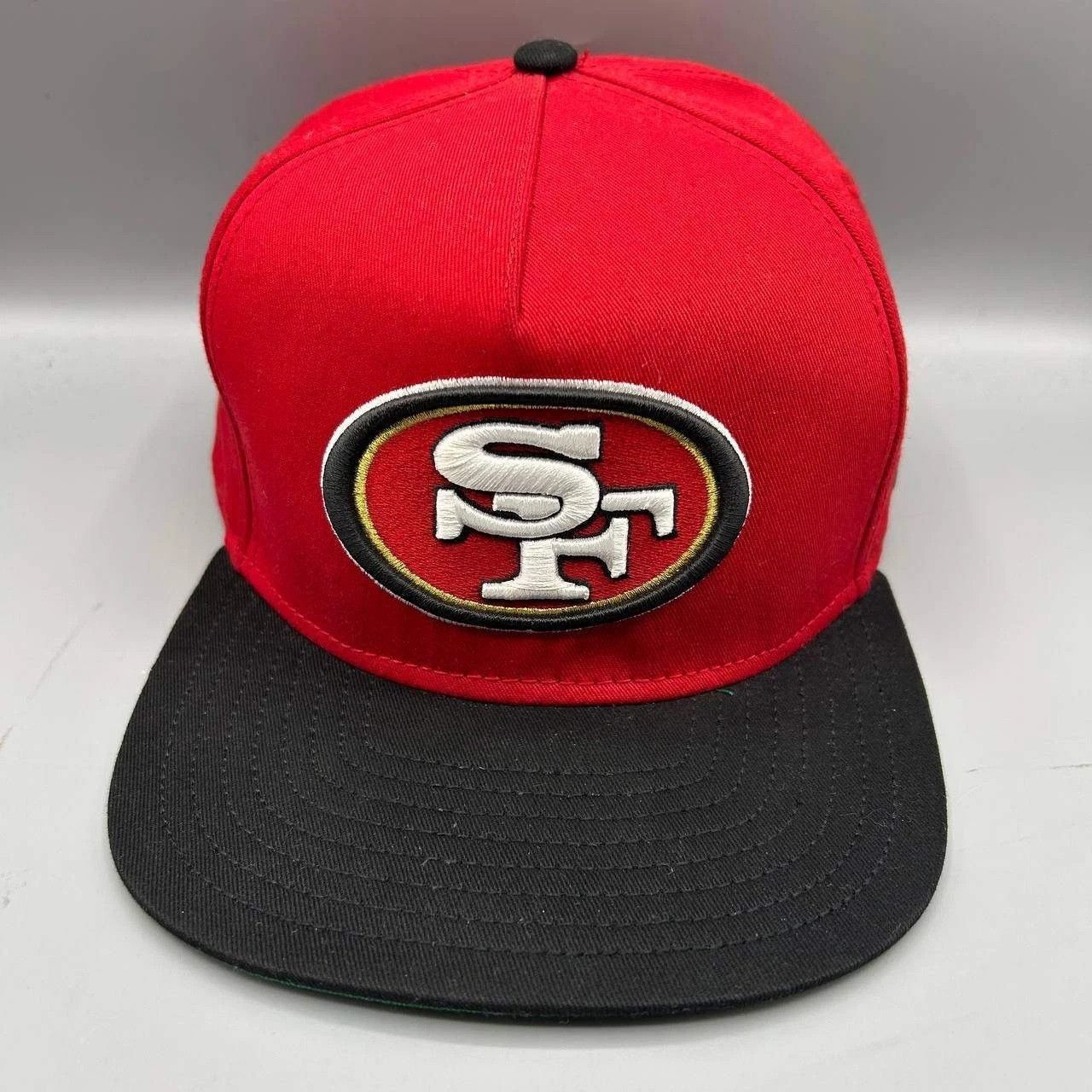 New Era San Francisco 49ers Hat Men M-L NFL Snap Back Cotton A-Frame Size ONE SIZE - 1 Thumbnail