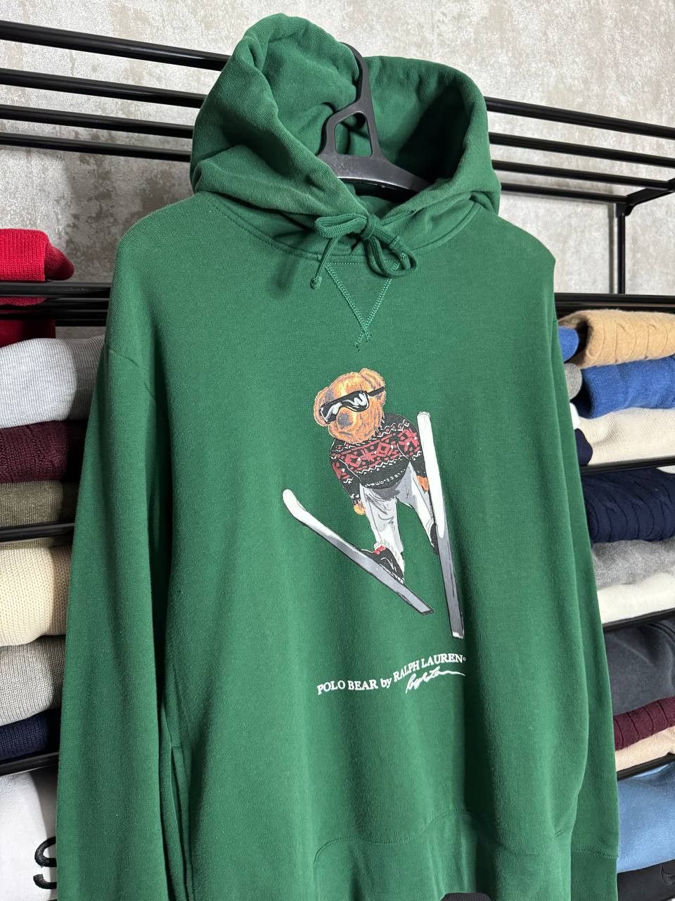 Polo Ralph Lauren Hoodie Polo Ralph Lauren Polo Bear Size US M / EU 48-50 / 2 - 2 Thumbnail