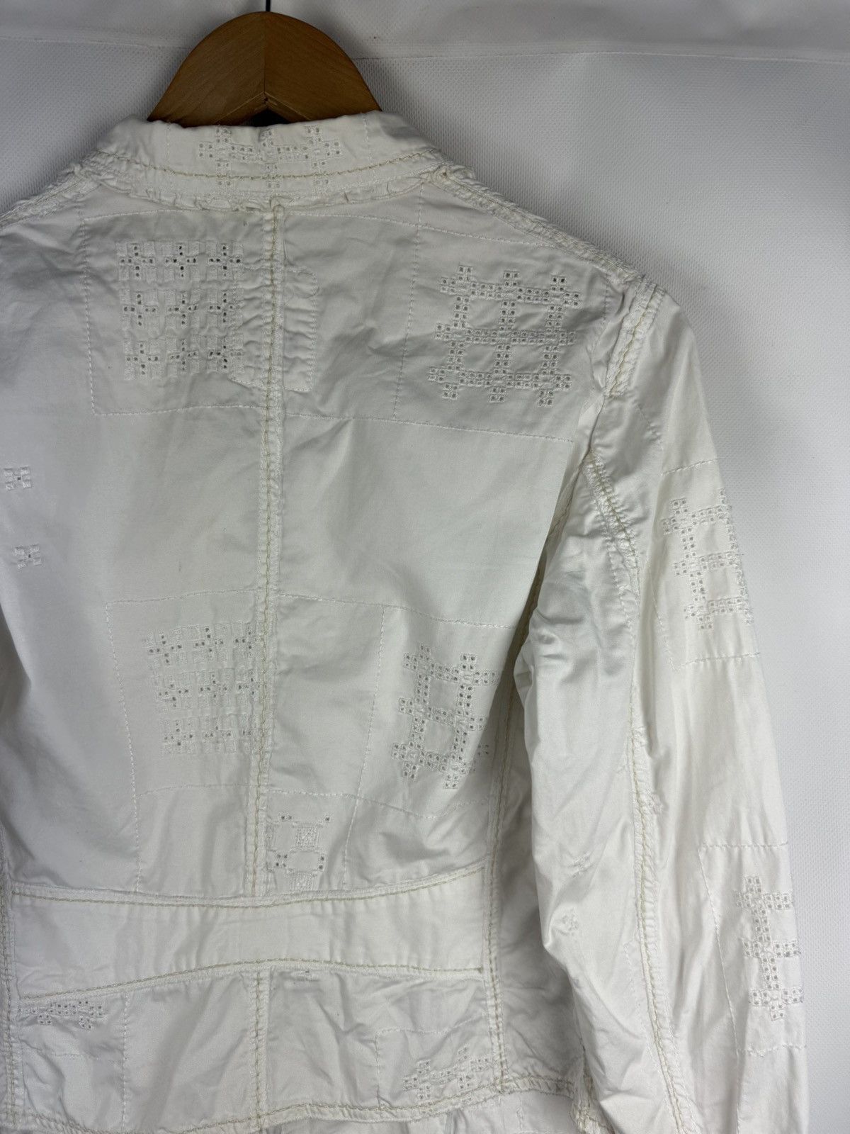 Marithe + Francois Girbaud Marithe Francois Girbaud Vintage Avant-Garde Blazer Jacket Size L / US 10 / IT 46 - 15 Thumbnail
