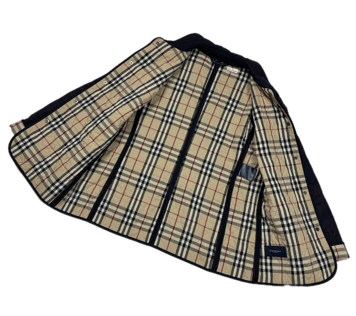 Burberry BURBERRY JACKET CARPING VINTAGE WOMANS MADE IN ENGLAND 🏴󠁧󠁢󠁥󠁮󠁧󠁿 Size L / US 10 / IT 46 - 3 Thumbnail