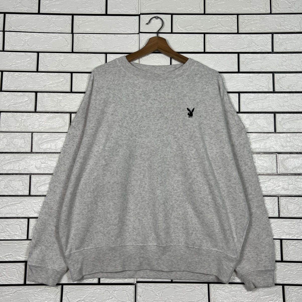 Playboy PLAYBOY Embroidered Big Logo Crewneck Sweatshirt #4247-C193 Size US L / EU 52-54 / 3 - 4 Thumbnail