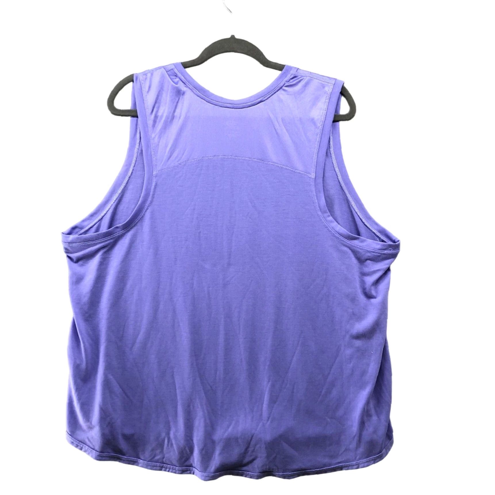 Athletic Works Athletic Works Active Tank Top Womens 3XL XXL Plus Size Purple Crewneck Size XXL / US 16-18 / IT 52-54 - 2 Thumbnail