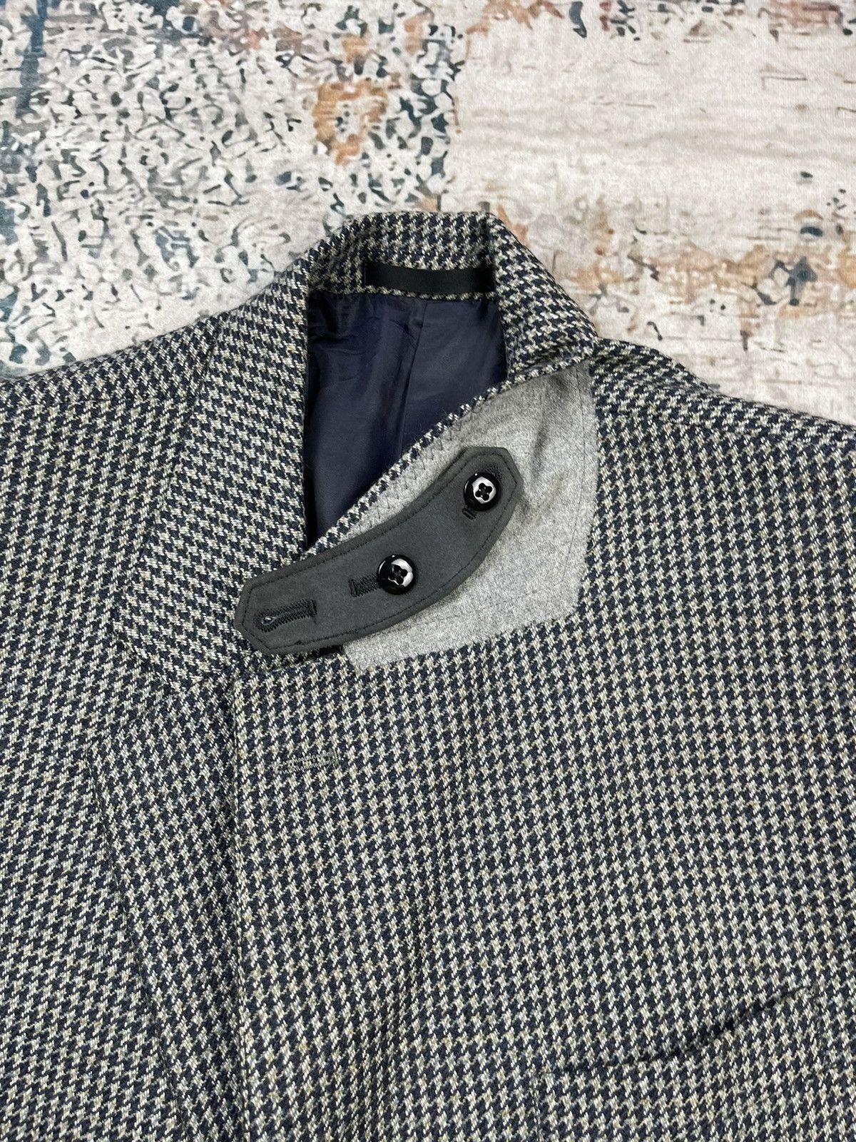 Burberry Burberry London Wool Tweed Single Breasted Double Slit Size US M / EU 48-50 / 2 - 5 Thumbnail