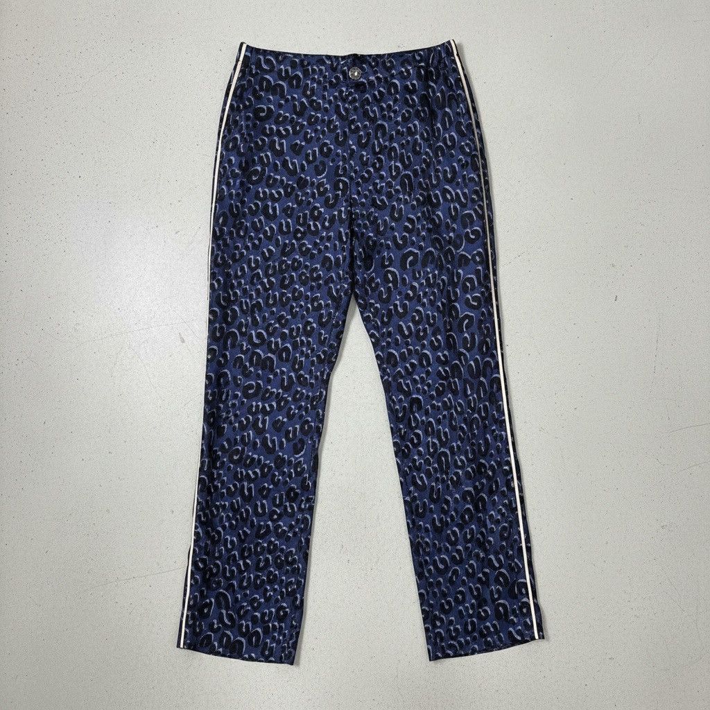 Louis Vuitton × Stephen Sprouse Louis Vuitton Stephen Sprouse Silk Leopard Pants 2012 Runway Size 28" / US 6 / IT 42 - 1 Thumbnail