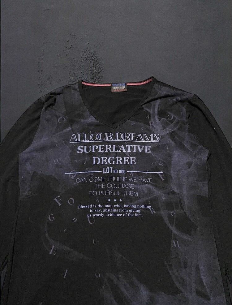 If Six Was Nine × Japanese Brand × Le Grande Bleu (L.G.B.) 🖤Japanese Brand Poem ~ Nicole Club Longsleeve IfSixWasNine🖤 Size US L / EU 52-54 / 3 - 2 Thumbnail