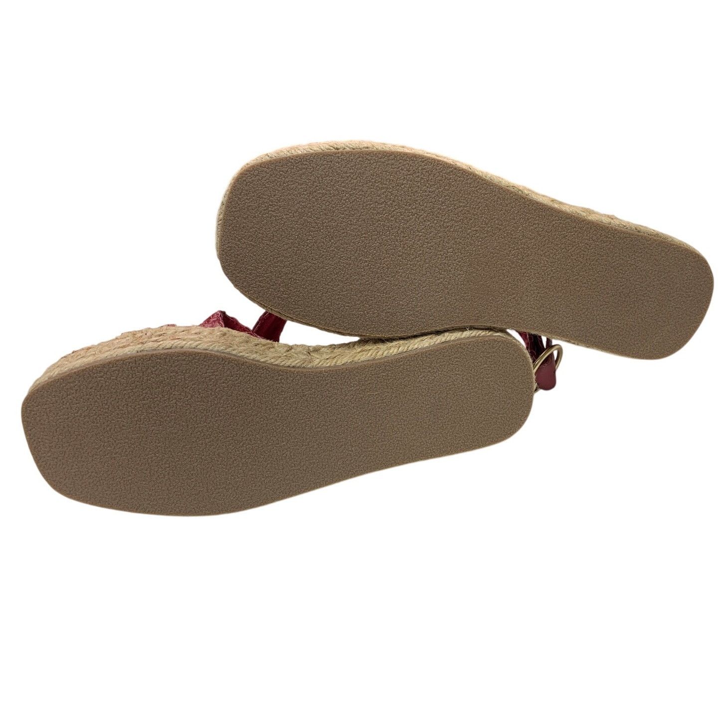 American Eagle Outfitters New AOE Womens Size 8 Espadrille Ankle Wrap Leather Sandals Size US 8 / IT 38 - 6 Thumbnail
