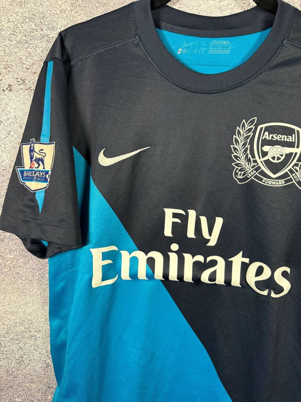 Nike × Vintage Vintage Arsenal 2011/12 Nike Soccer Jersey Blokcore Medium Size US M / EU 48-50 / 2 - 4 Thumbnail