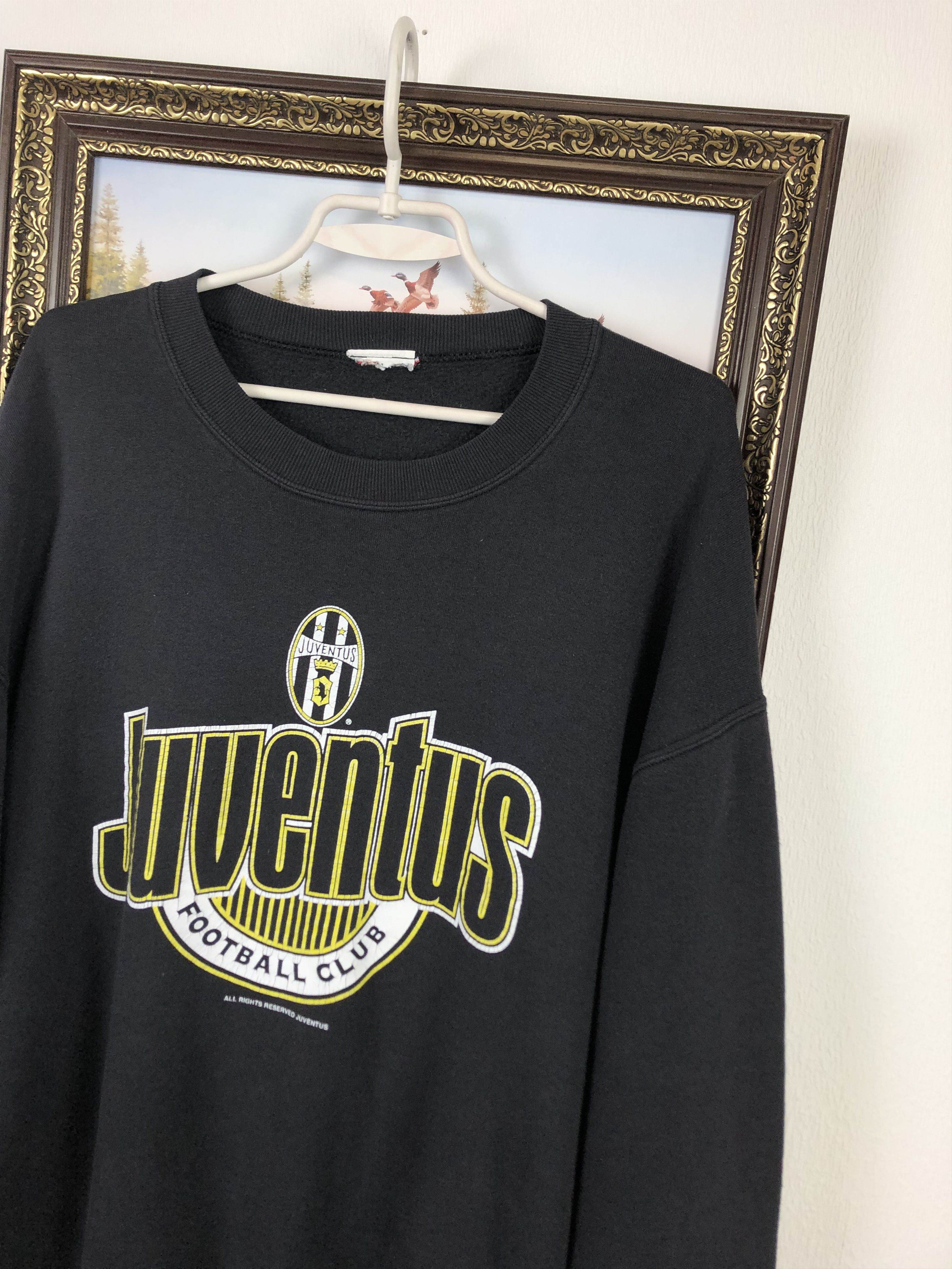 Vintage Vintage Juventus Football Sweatshirt Soccer Crewneck Rare Size US L / EU 52-54 / 3 - 4 Thumbnail