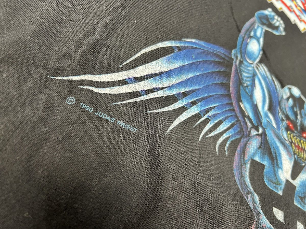 Judas Priest Tshirt vintage Judas Priest Painkiller Tour 1991 original Size US M / EU 48-50 / 2 - 3 Thumbnail