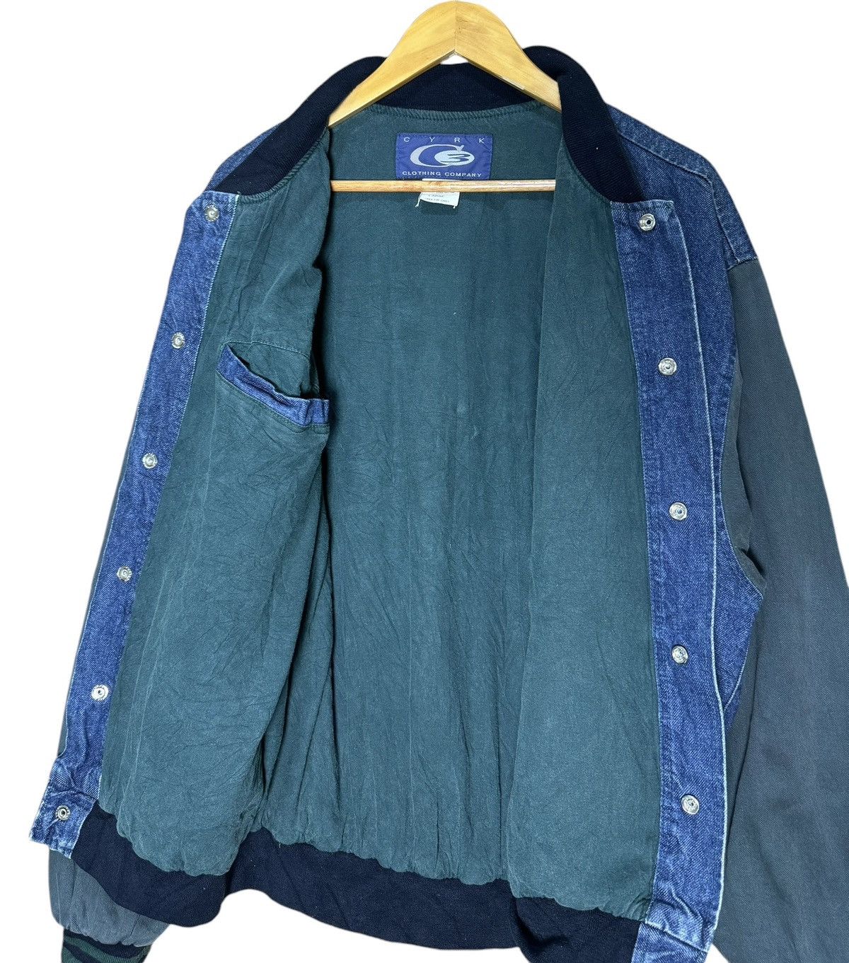 Vintage Vintage 90’s Cyrk Clothing Letterman Jacket Size US L / EU 52-54 / 3 - 7 Thumbnail
