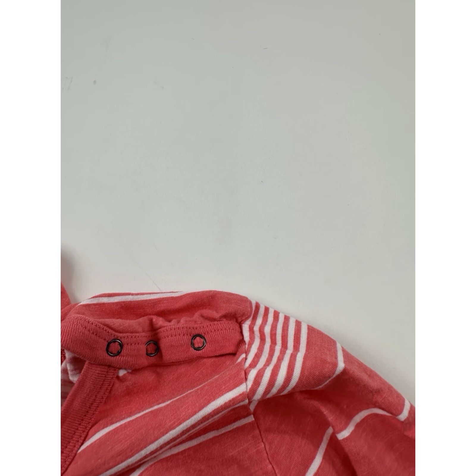 Eddie Bauer VINTAGE Eddie Bauer Shirt Womens Large Orange Striped 3/4 Sleeves Pullover T-Shirt Regular Fit Women L Orange Striped 3/4 Sleeve Casual Basic Size L / US 10 / IT 46 - 5 Thumbnail