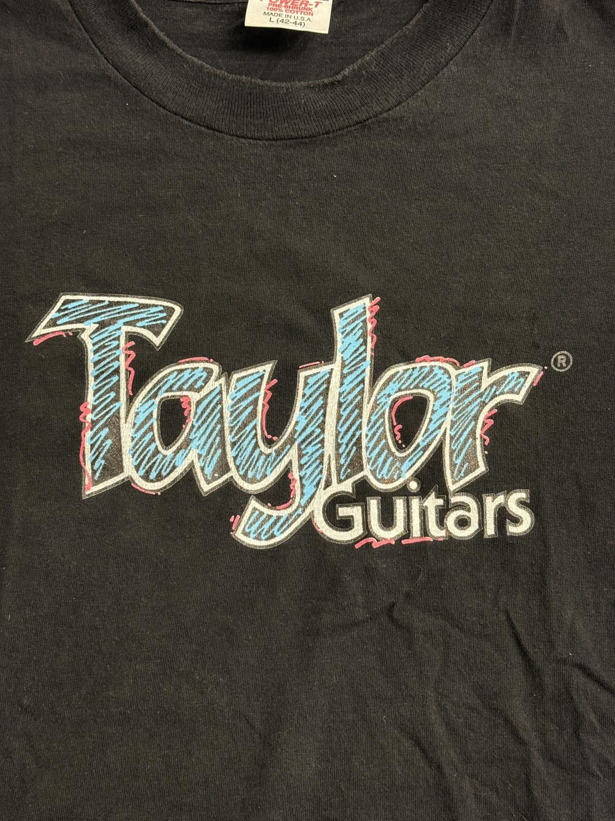 Other Vintage Taylor Guitars T-shirt Acoustic Electric Guitar - L Size US L / EU 52-54 / 3 - 3 Thumbnail
